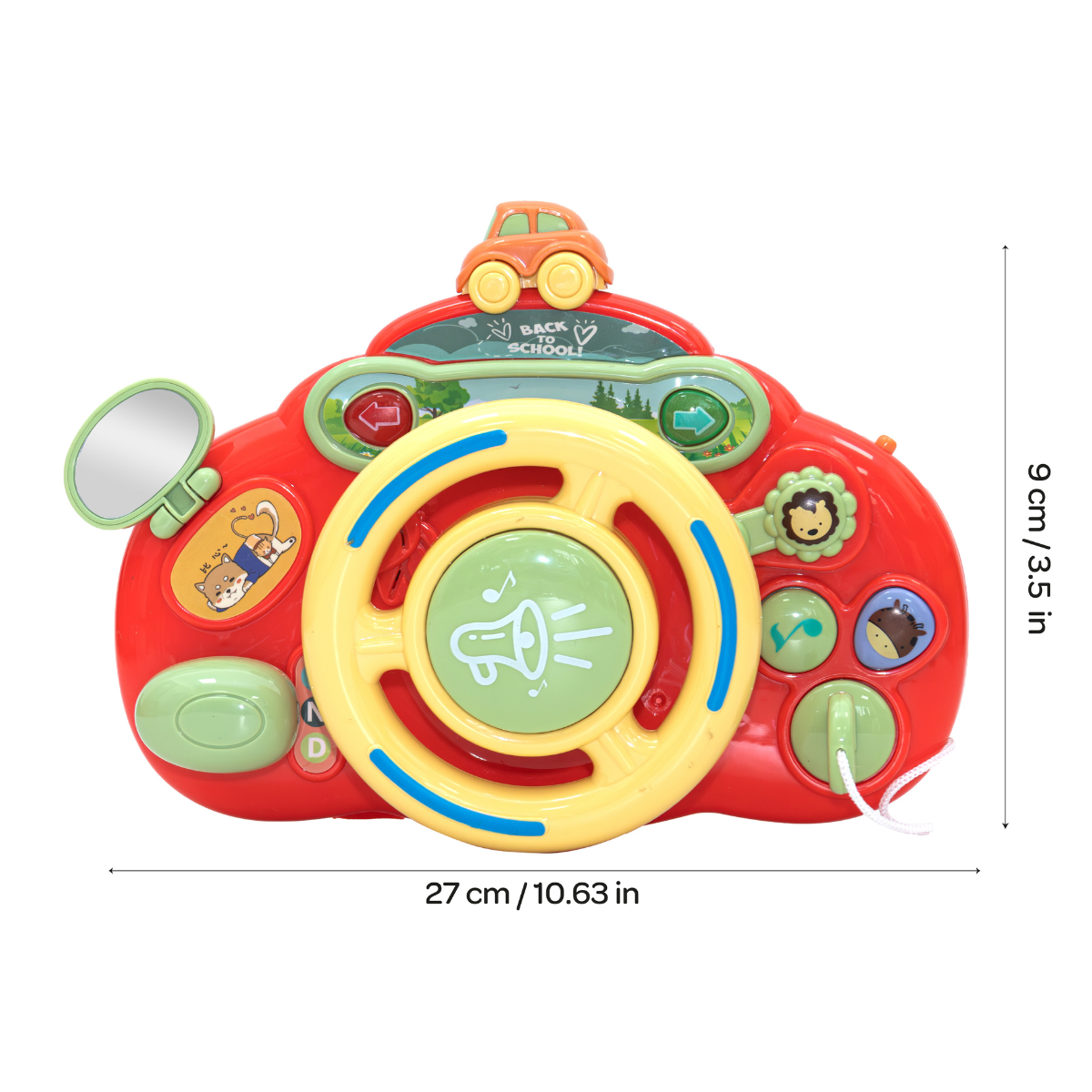 MOON Baby Steering Wheel Interactive Musical Toy