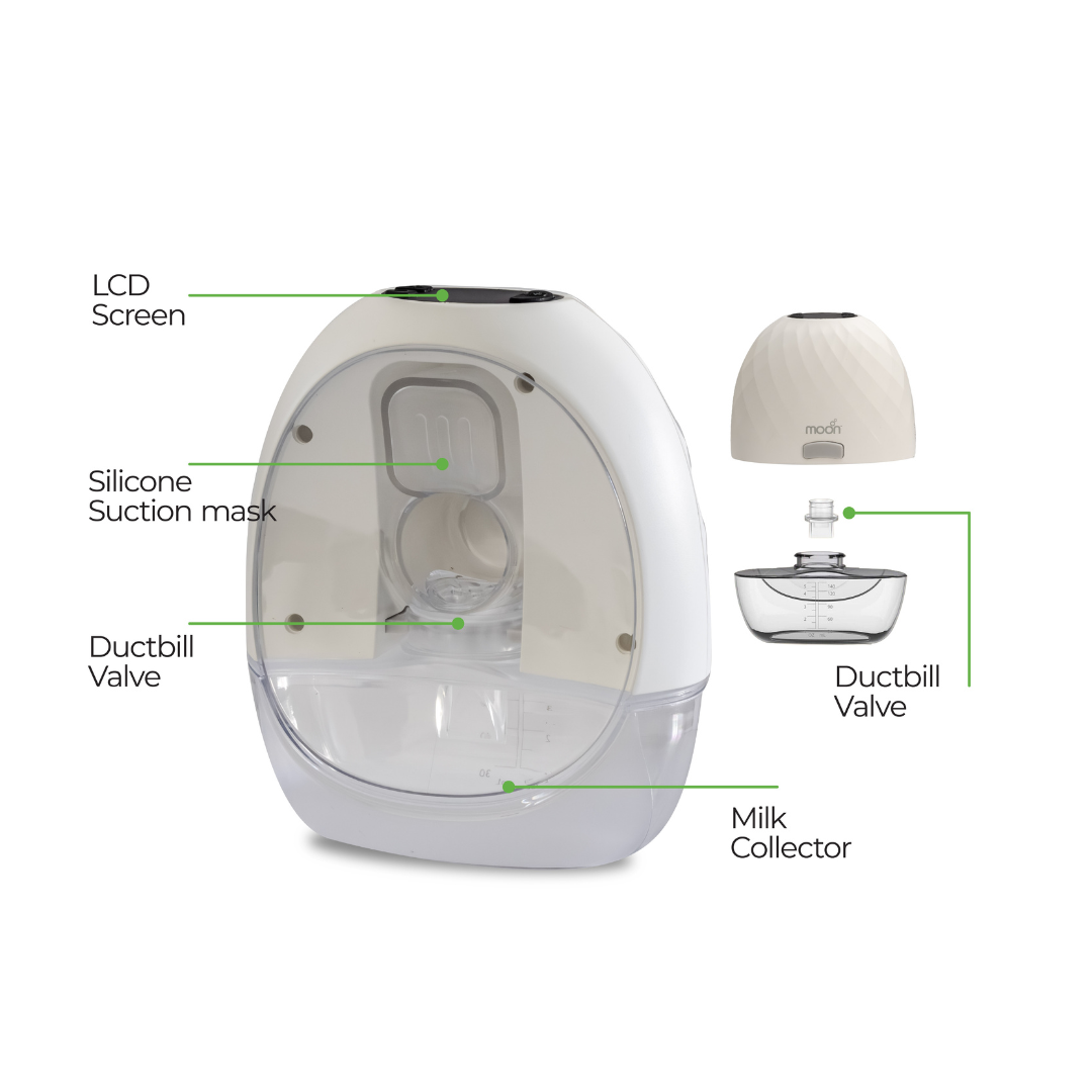 MOON Wearable Hands-Free Breast Pump - The Moon Brand™