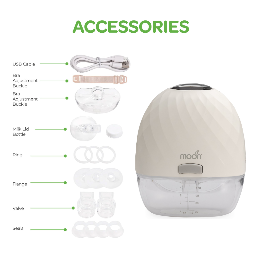 MOON Wearable Hands-Free Breast Pump - The Moon Brand™