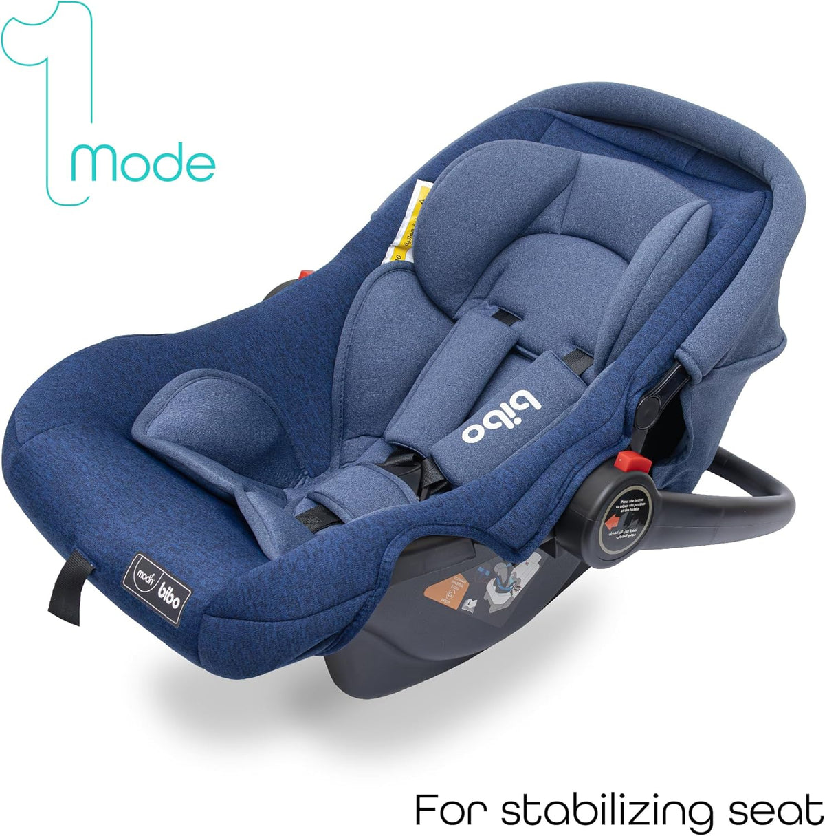 The Moon Brand Bibo Infant/Baby/Kids Travel Car Seat With Full Body Support Cushion - The Moon Brand™
