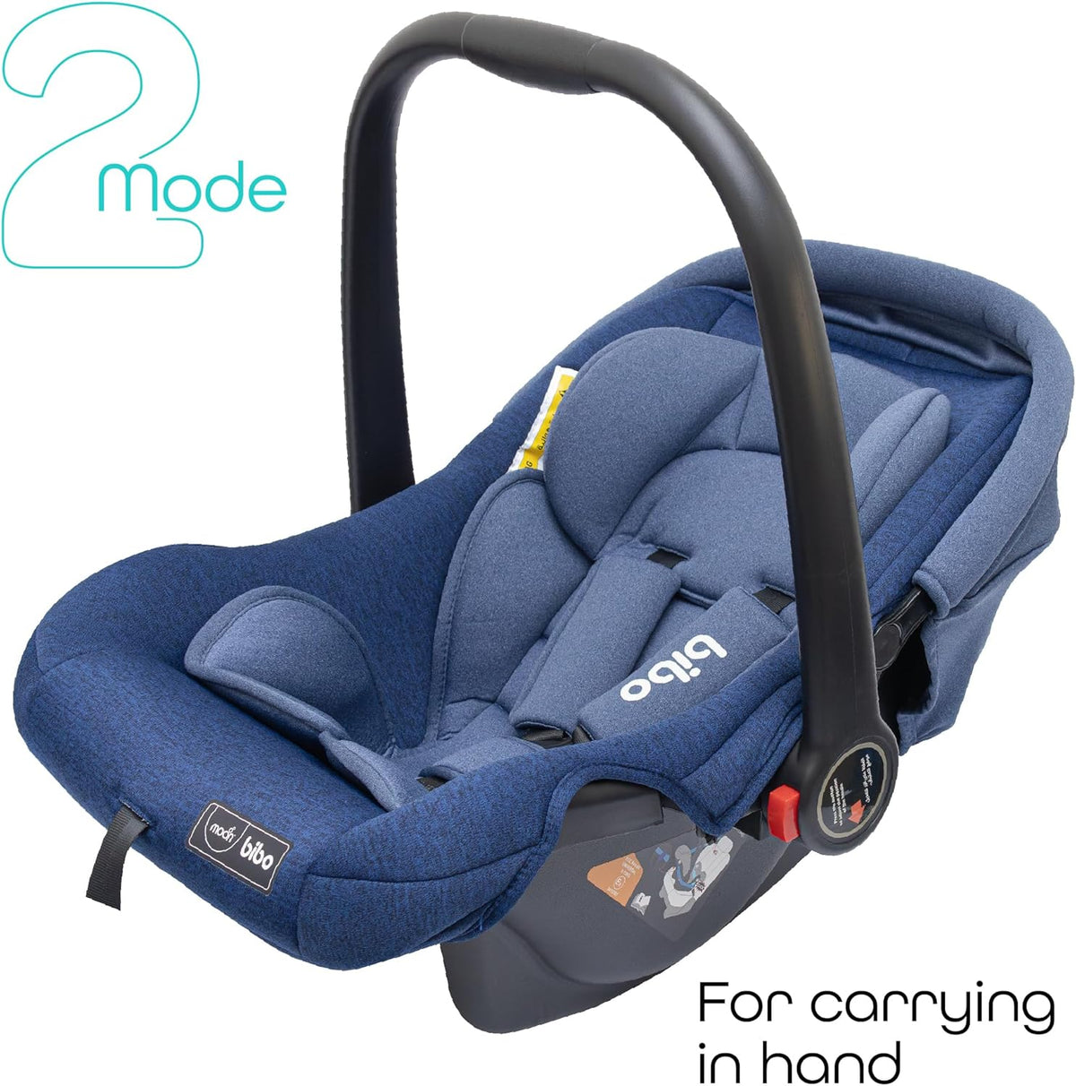 The Moon Brand Bibo Infant/Baby/Kids Travel Car Seat With Full Body Support Cushion - The Moon Brand™