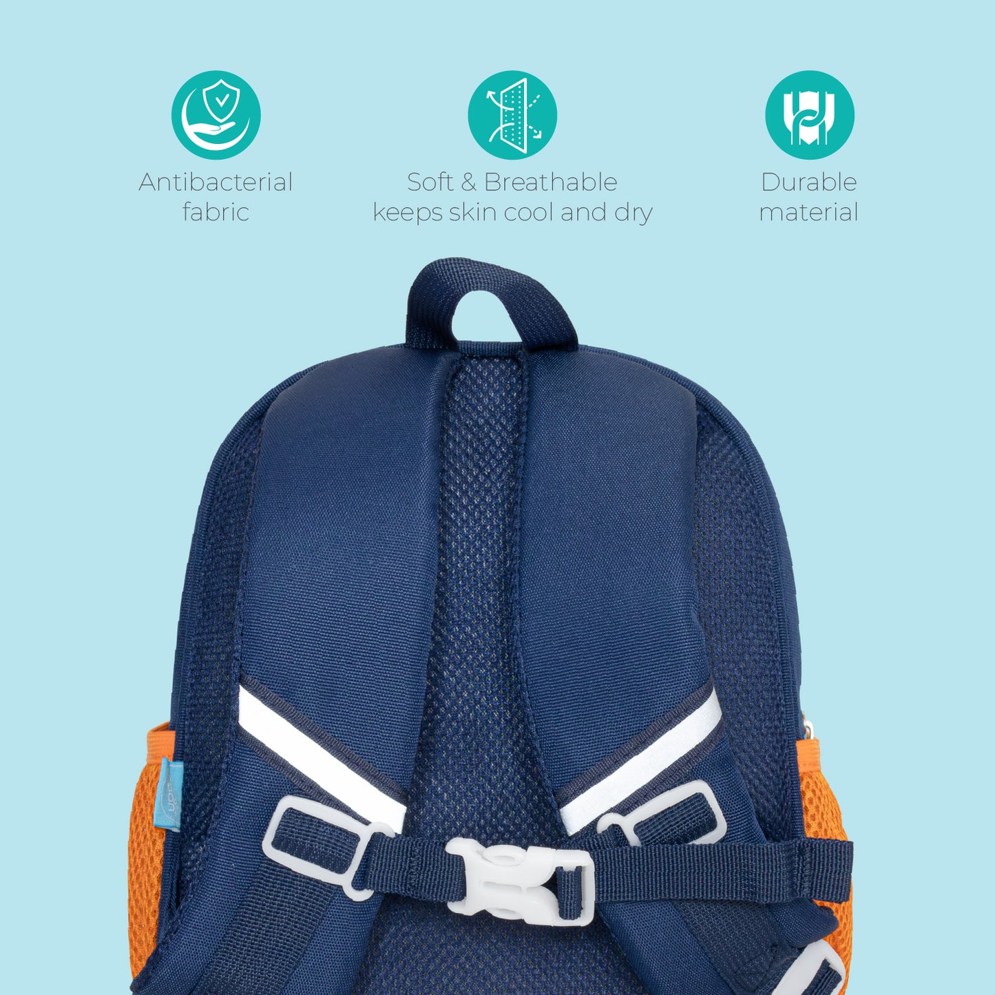 MOON Kids Backpack – Comfy 3D Design, Padded Straps, Waterproof-Perfect for Preschool, Nursery, Snacks & Lunchbox-Lion