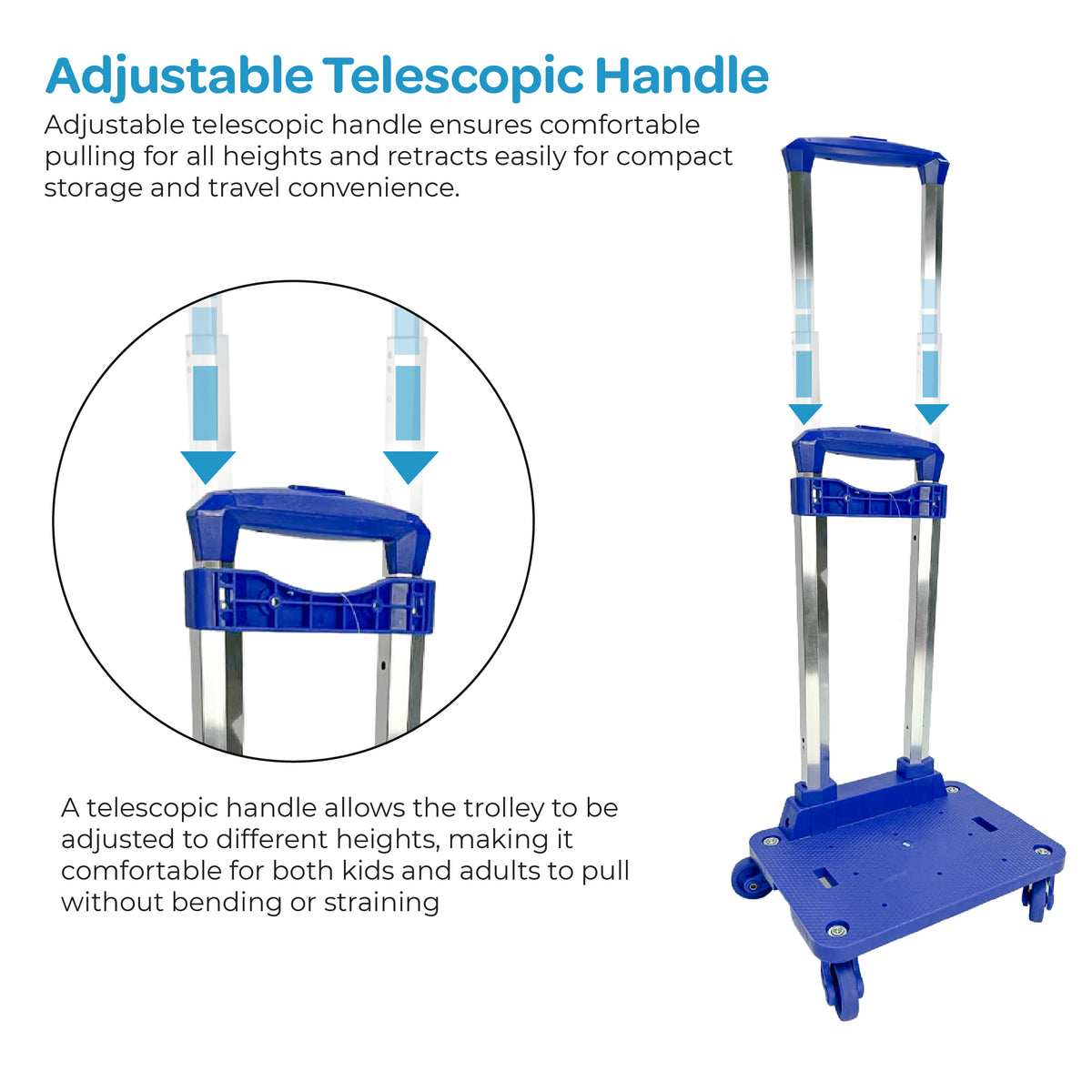MOON 18-Inch Kids 4-Wheel Trolley — The Moon Brand product image
