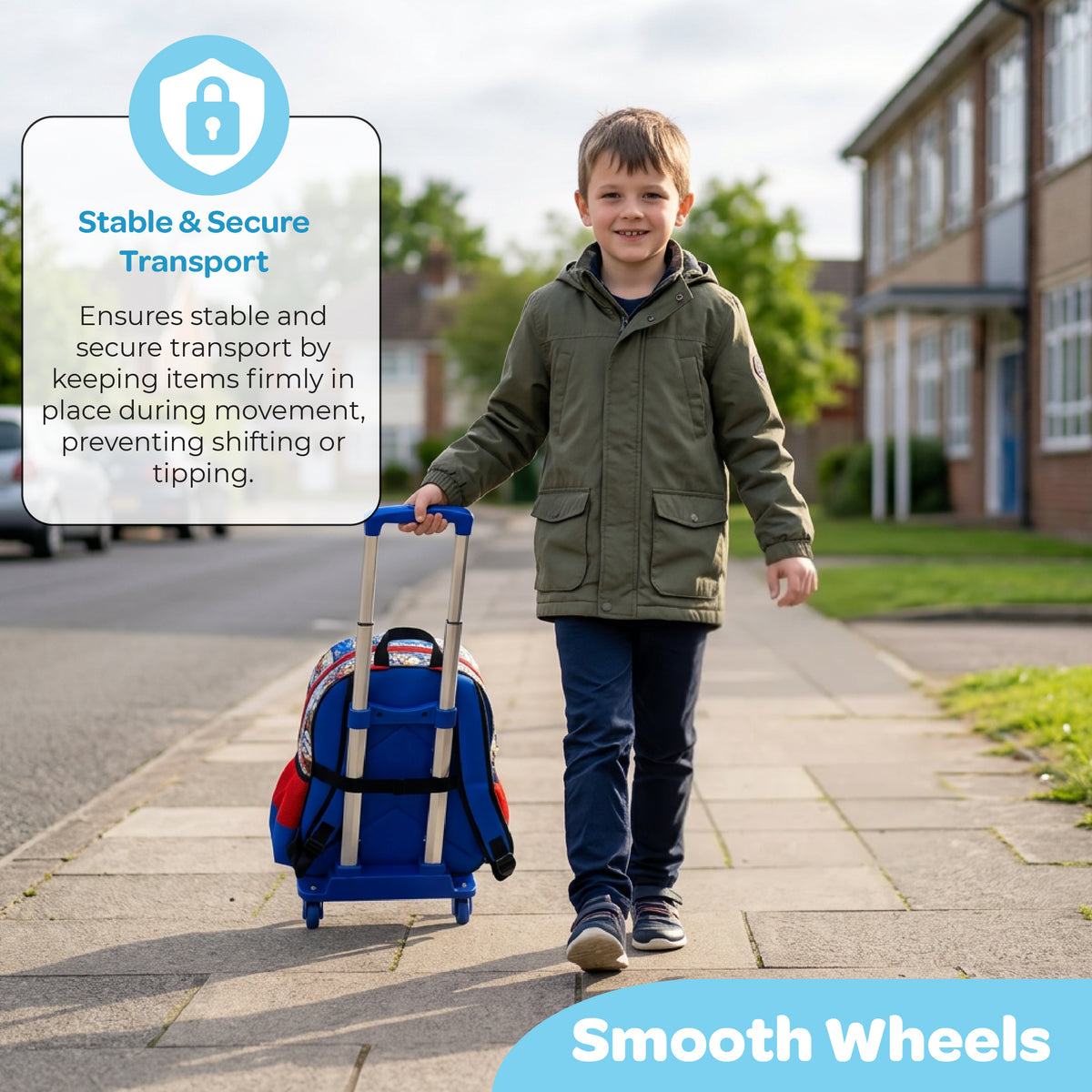 MOON 18-Inch Kids 4-Wheel Trolley — The Moon Brand product image