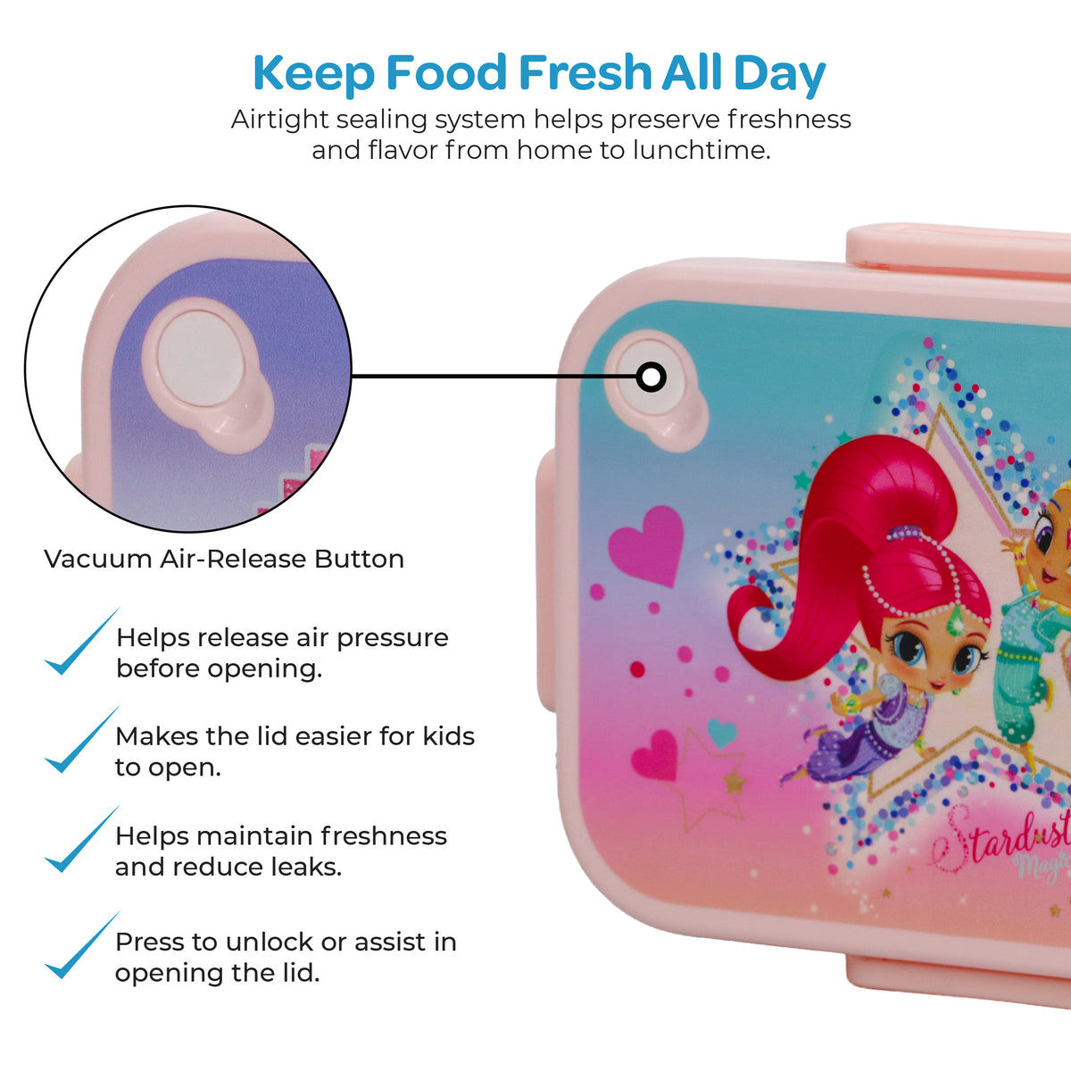 MOON Shimmer and Shine Kids Lunch Box — The Moon Brand product image