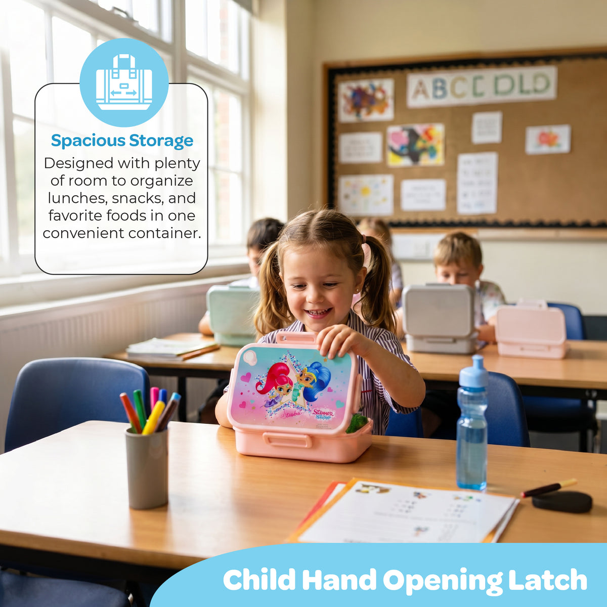 MOON Shimmer and Shine Kids Lunch Box — The Moon Brand product image