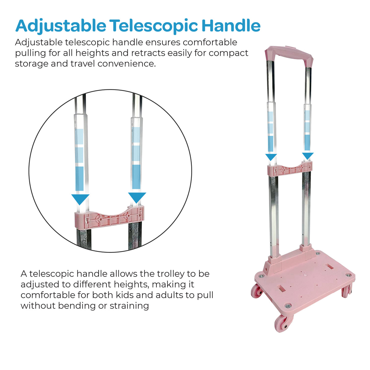MOON 18-Inch Kids 4-Wheel Trolley — The Moon Brand product image