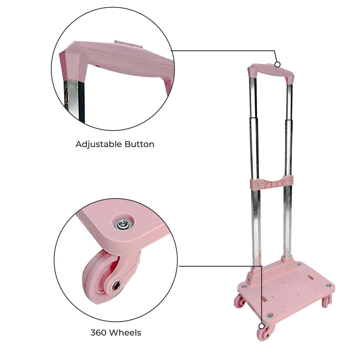 MOON 18-Inch Kids 4-Wheel Trolley — The Moon Brand product image