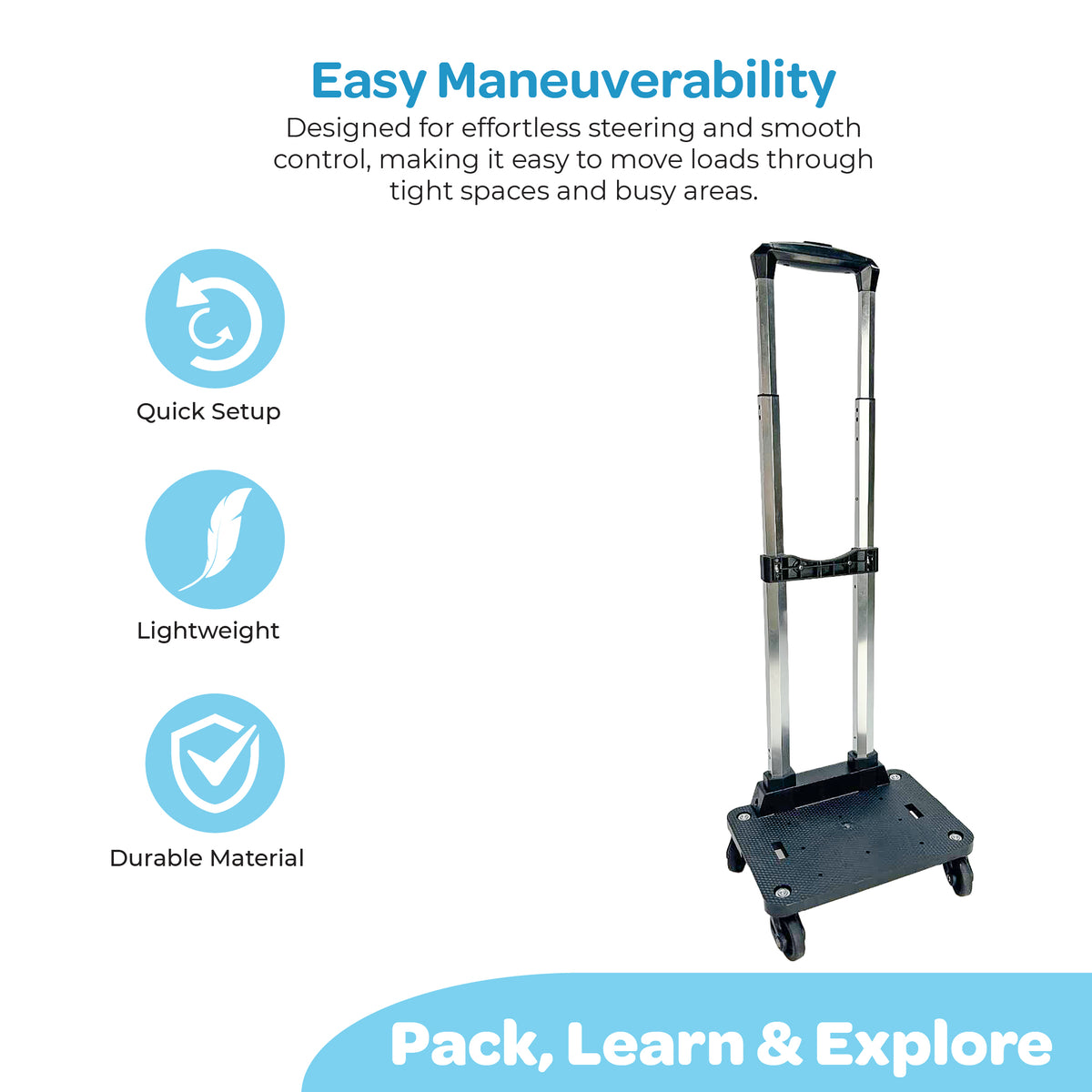 MOON 18-Inch Kids 4-Wheel Trolley — The Moon Brand product image