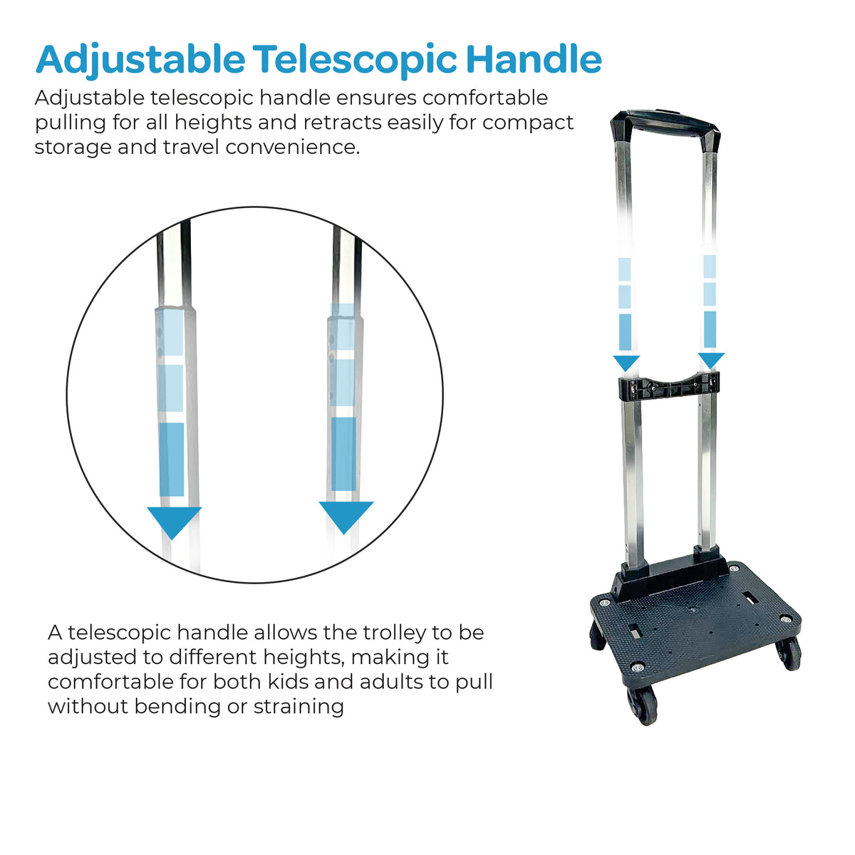 MOON 18-Inch Kids 4-Wheel Trolley — The Moon Brand product image
