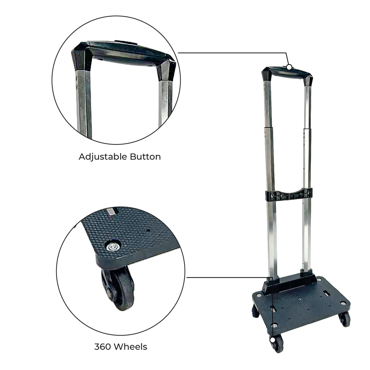 MOON 18-Inch Kids 4-Wheel Trolley — The Moon Brand product image