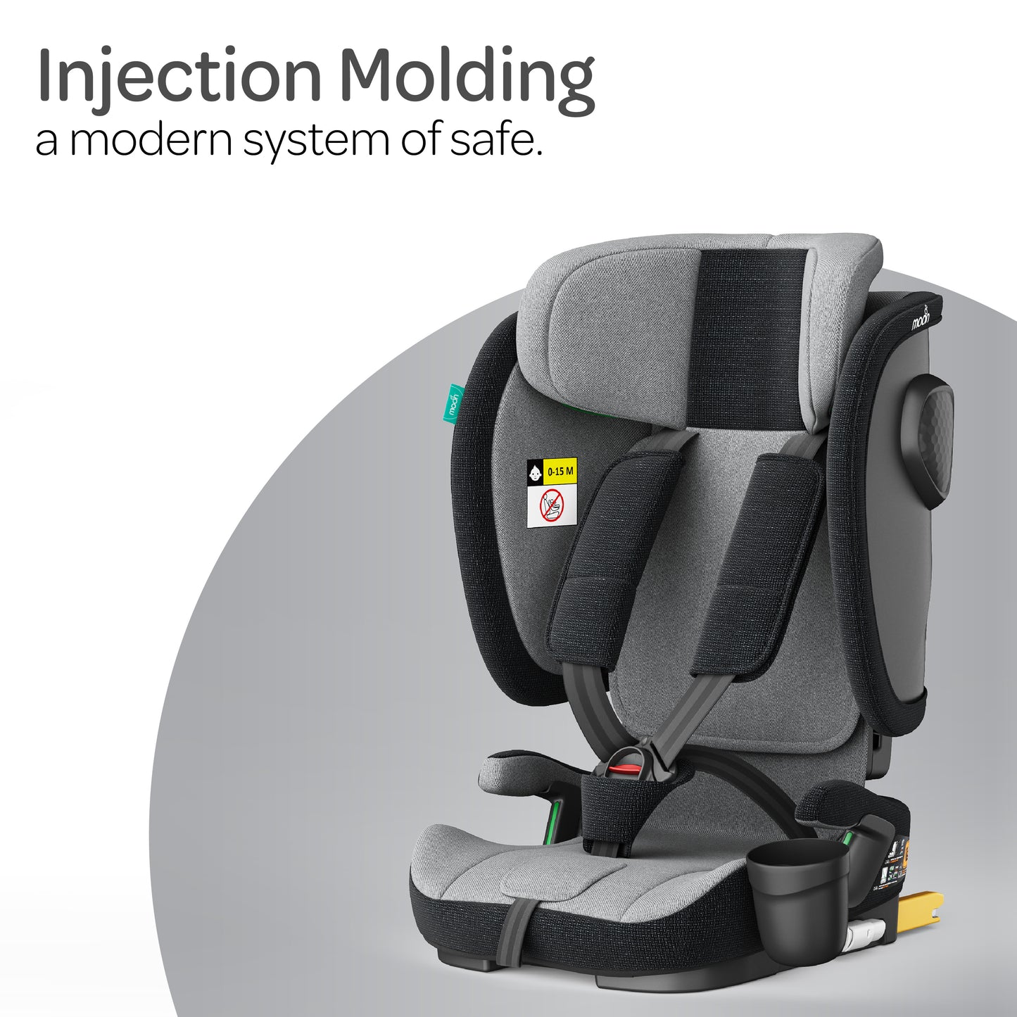 MOON Folda Max ECE R129 i-Size Foldable Car Seat with ISOFIX & Top Tether