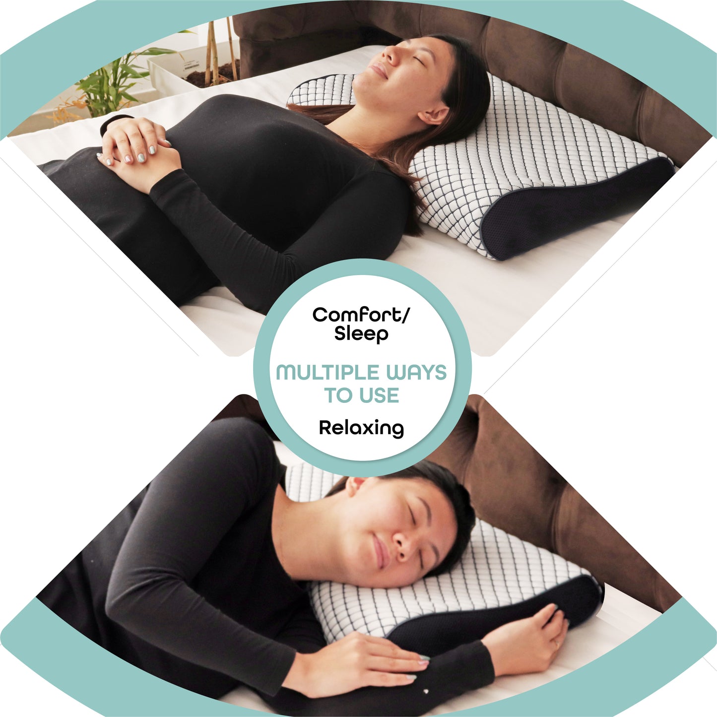 MOON Medical Orthopedic Contour Cooling Gel Pillow