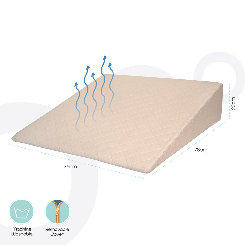 MOON Wedge Pillow for GERD Acid Reflux