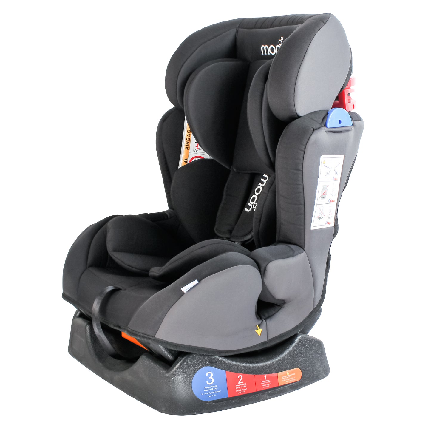 MOON Sumo Baby/Infant Car Seat – Suitable from Birth to 6 Years (Group 0/1/2, 0-25 kg)