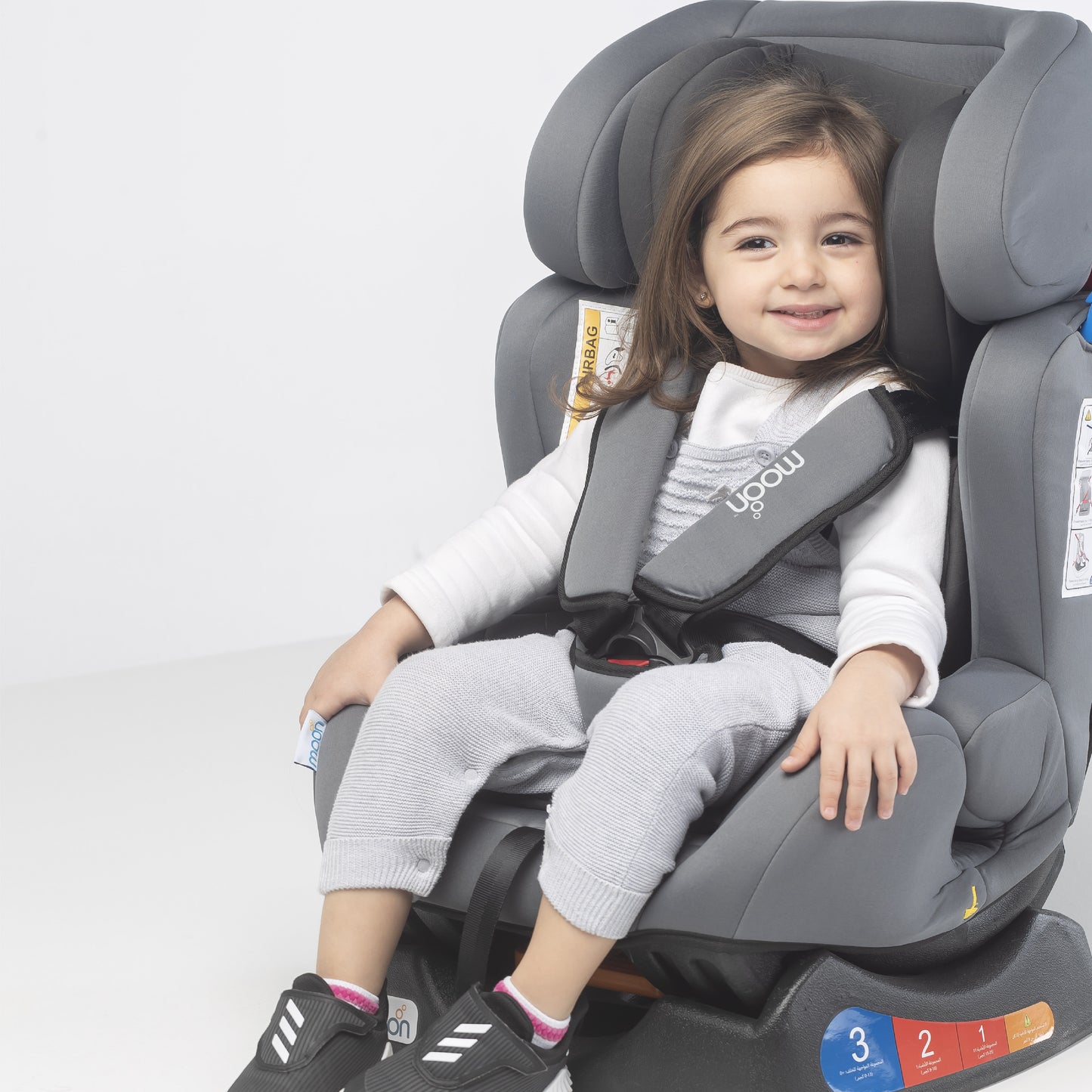 MOON Sumo Baby/Infant Car Seat – Suitable from Birth to 6 Years (Group 0/1/2, 0-25 kg)