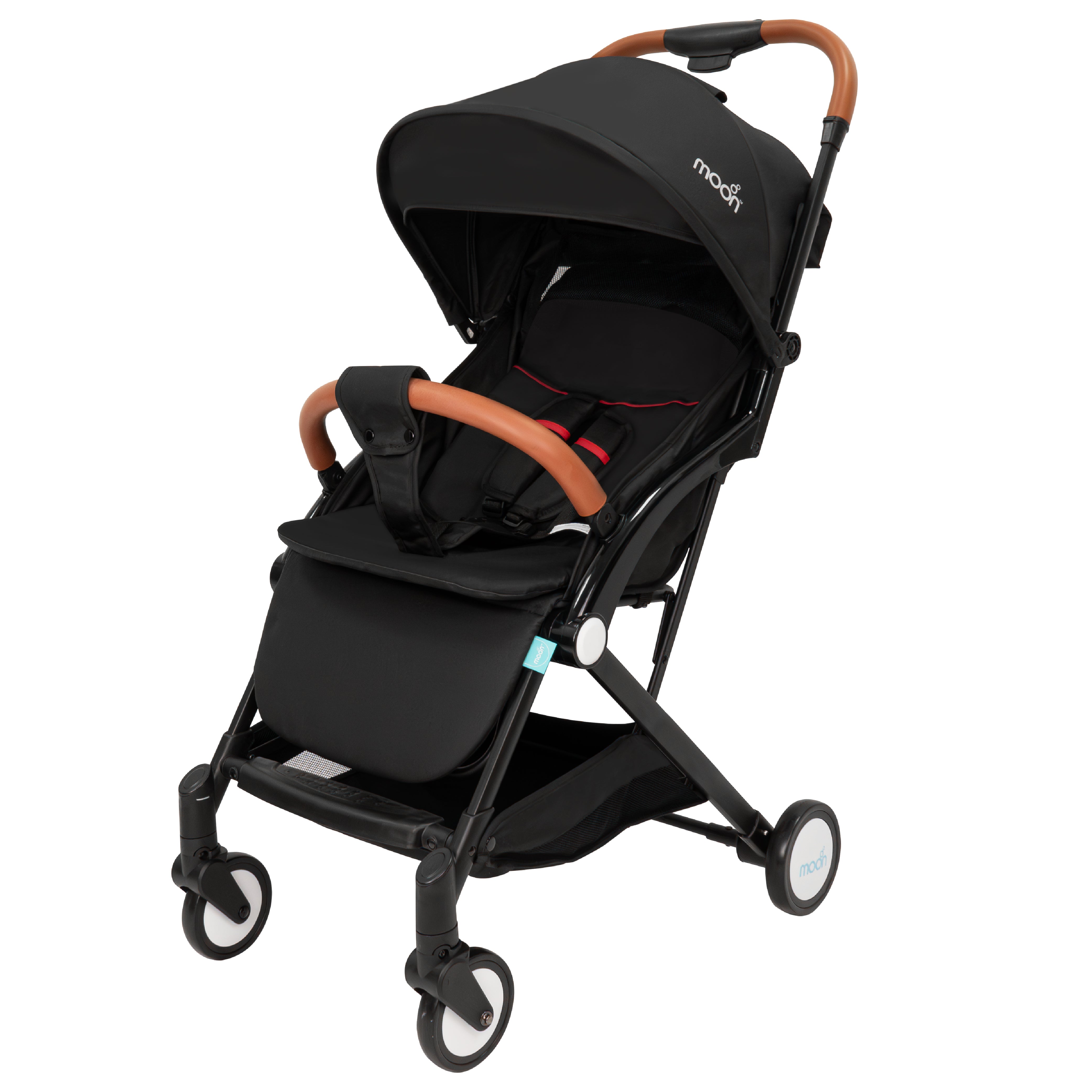 MOON Ritzi Cabin Stroller (Black) / ROCCO Diaper Backpack - The Moon Brand™
