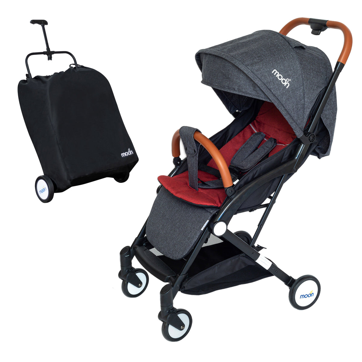 MOON Ritzi - Cabin Stroller-Black - The Moon Brand™