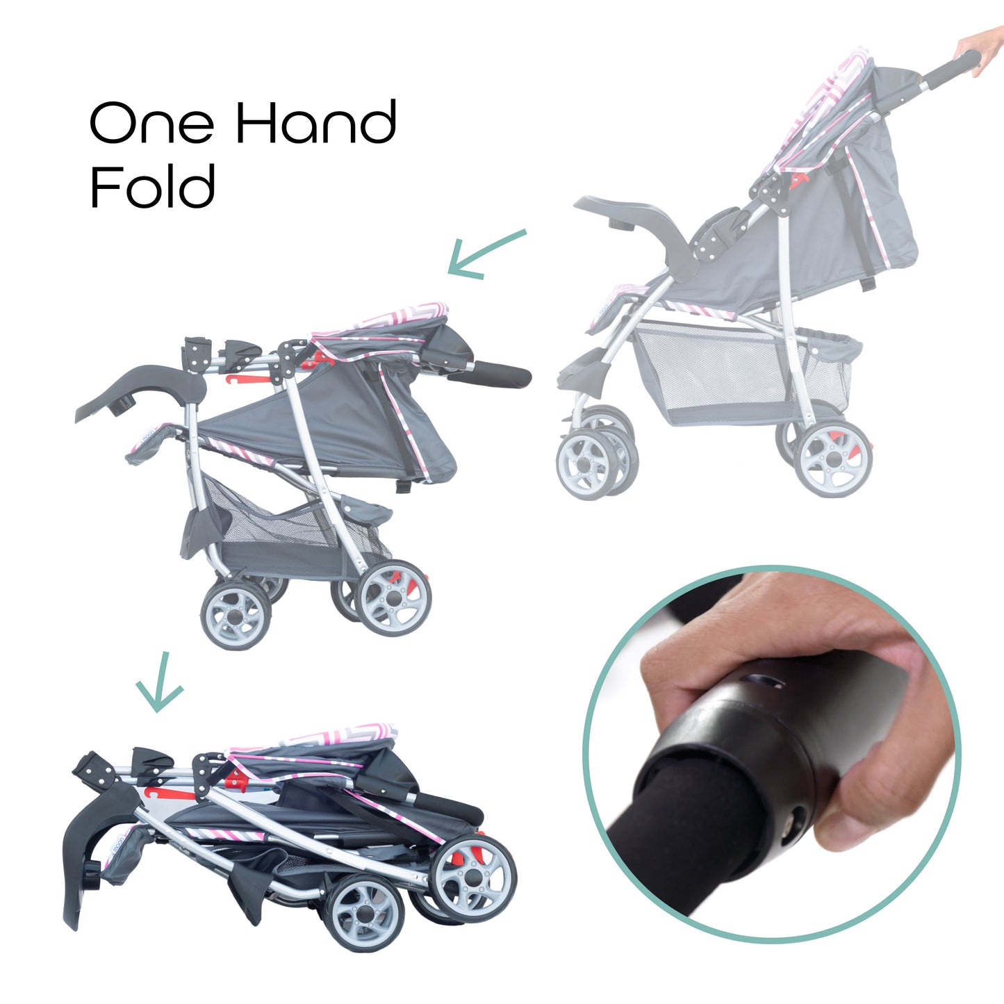 MOON Trek - One Fold Stroller