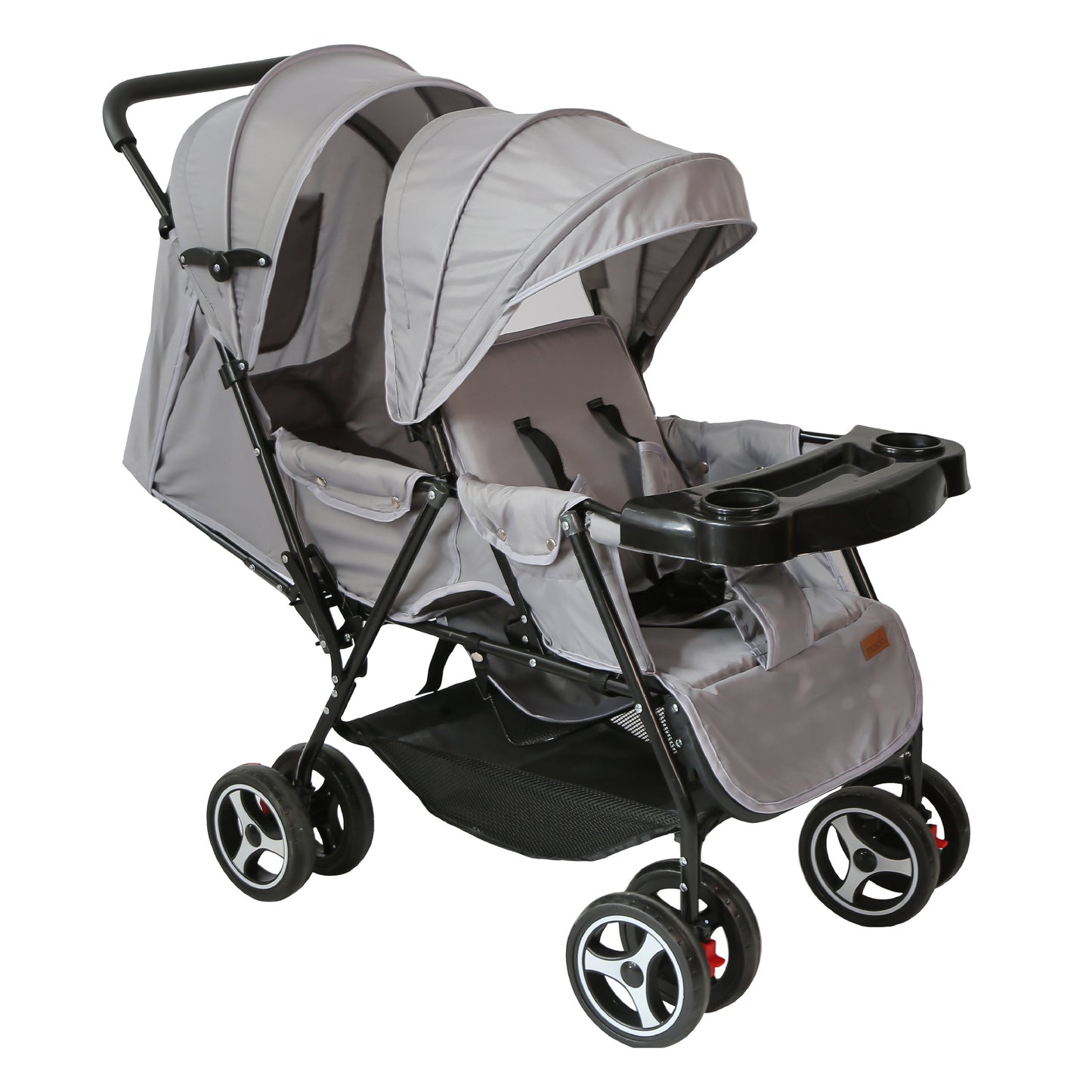 MOON Magnum Tandem Easy Fold Twin Travel Stroller