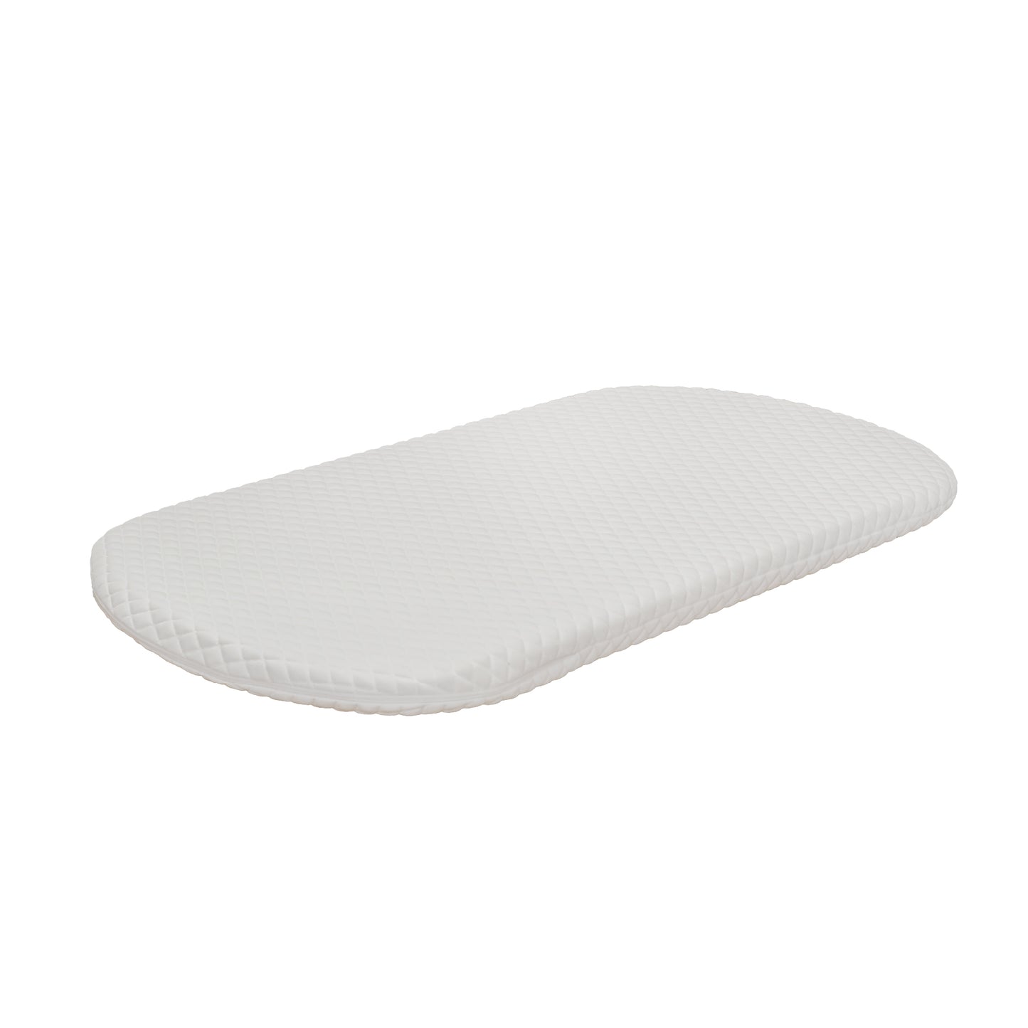 MOON CRIB & PRAM MATTRESS Classic Foam Moses Basket Mattress, White
