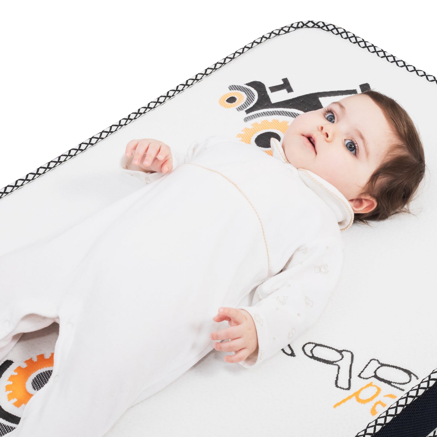 MOON Kids Cozy Mattresses - Printed-60 x 120 x 10 cm