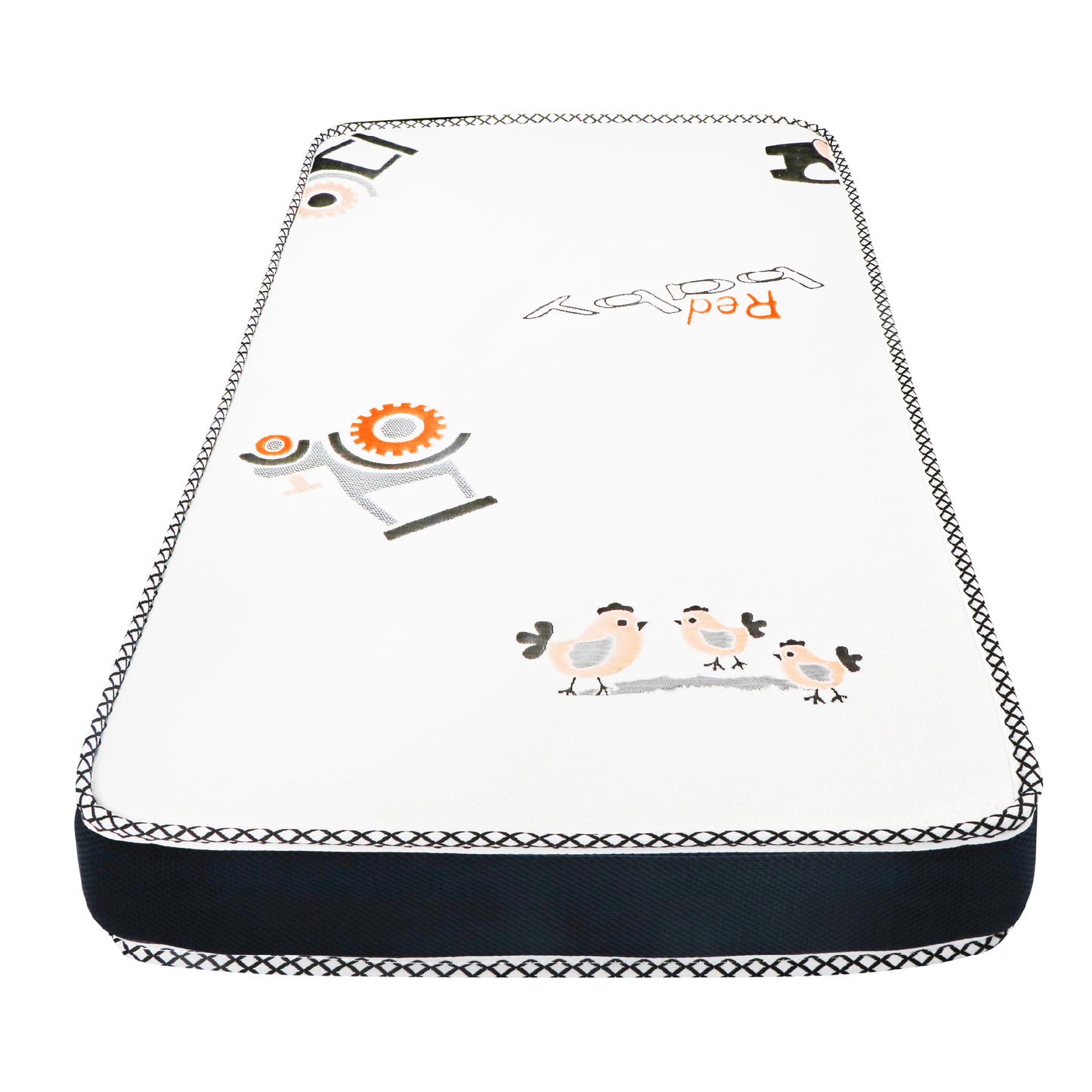 MOON Kids Cozy Mattresses - Printed-60 x 120 x 10 cm