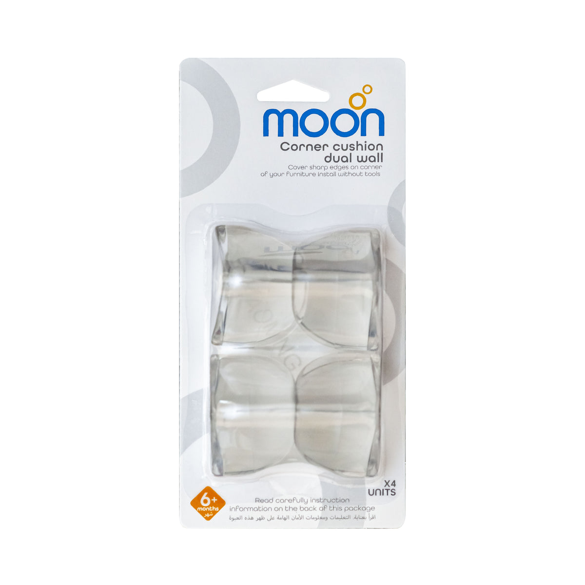 MOON Sequr Bed Rail - Pink / Corner Cushion Dual Wall / Toilet Latch - The Moon Brand™
