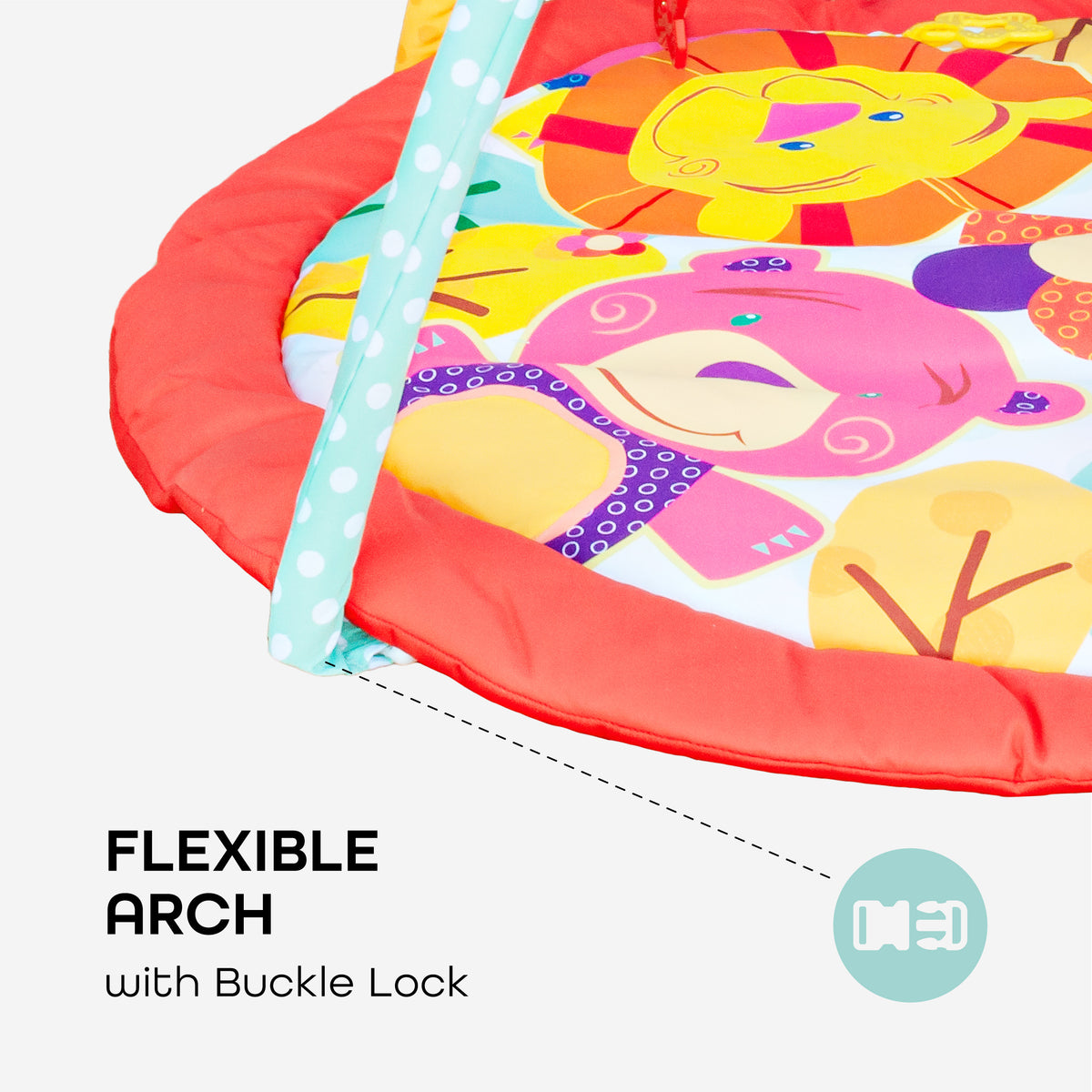 MOON Perky Playmat (Animals) / MOON Organic Feeding Nursing Pillow (White, Organic Fabric) / MOON Soft Cloth Book (Numbers) - The Moon Brand™