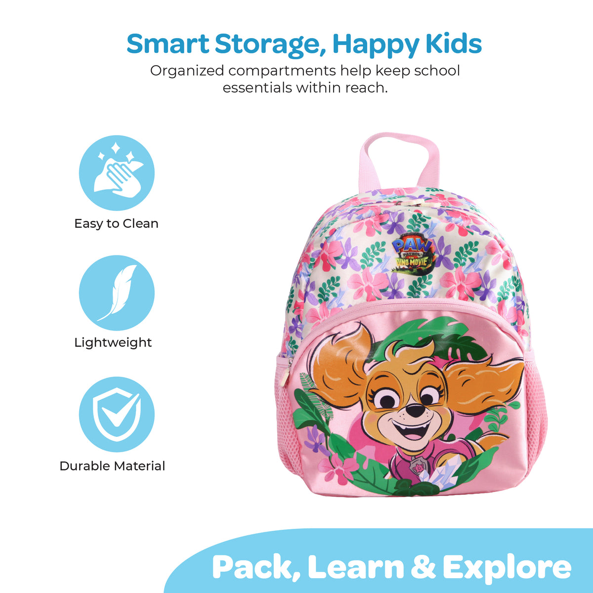 MOON Licensed PAW PATROL 3 in 1 Kids Backpack Set