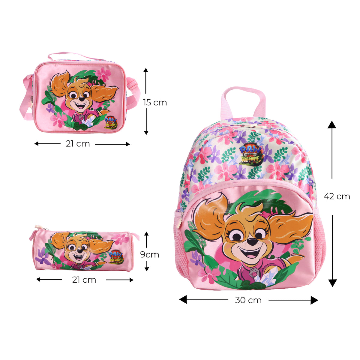 MOON Licensed PAW PATROL 3 in 1 Kids Backpack Set