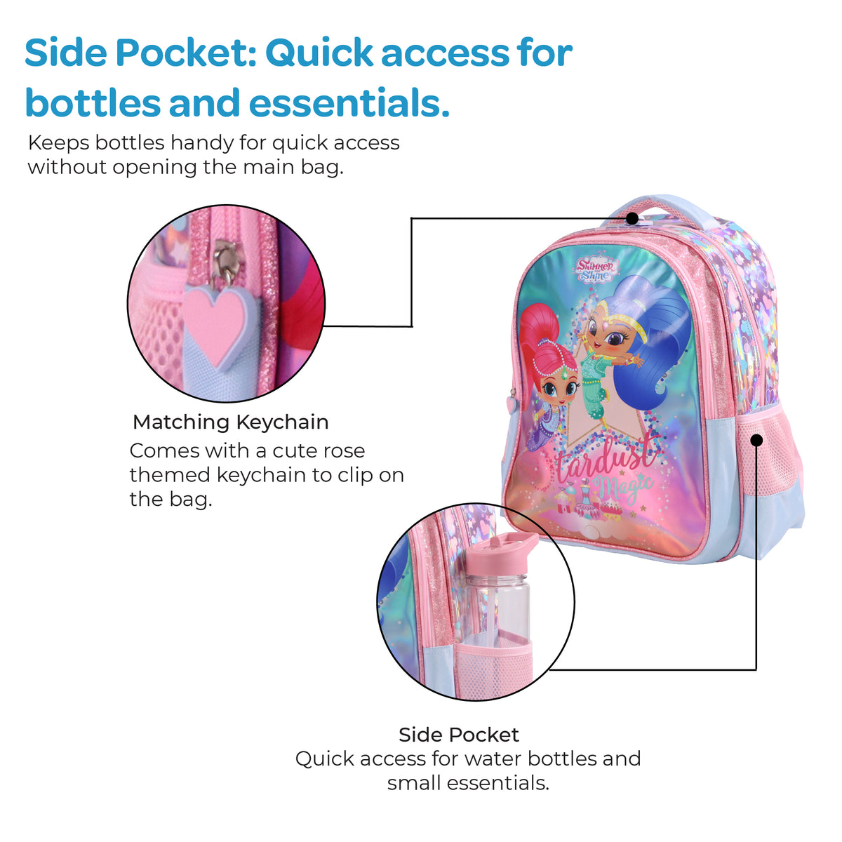 MOON SHIMMER & SHINE 3 in 1 Backpack Set