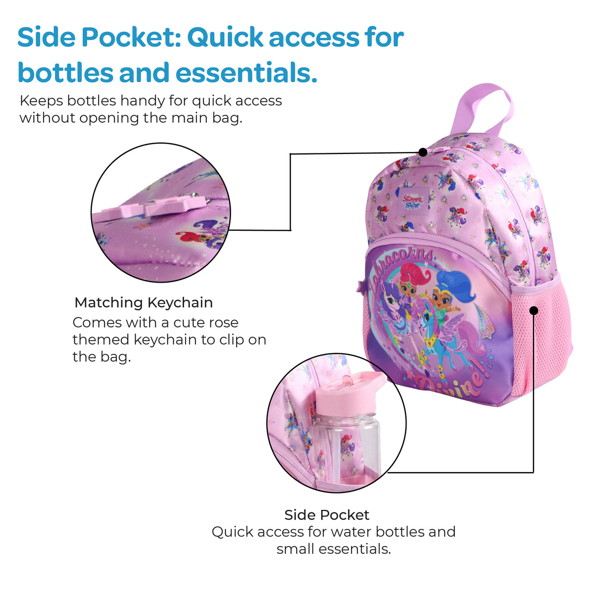 MOON SHIMMER & SHINE 3 in 1 Backpack Set