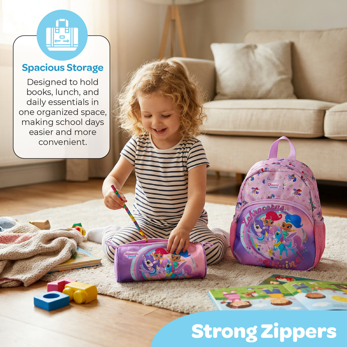 MOON SHIMMER & SHINE 3 in 1 Backpack Set
