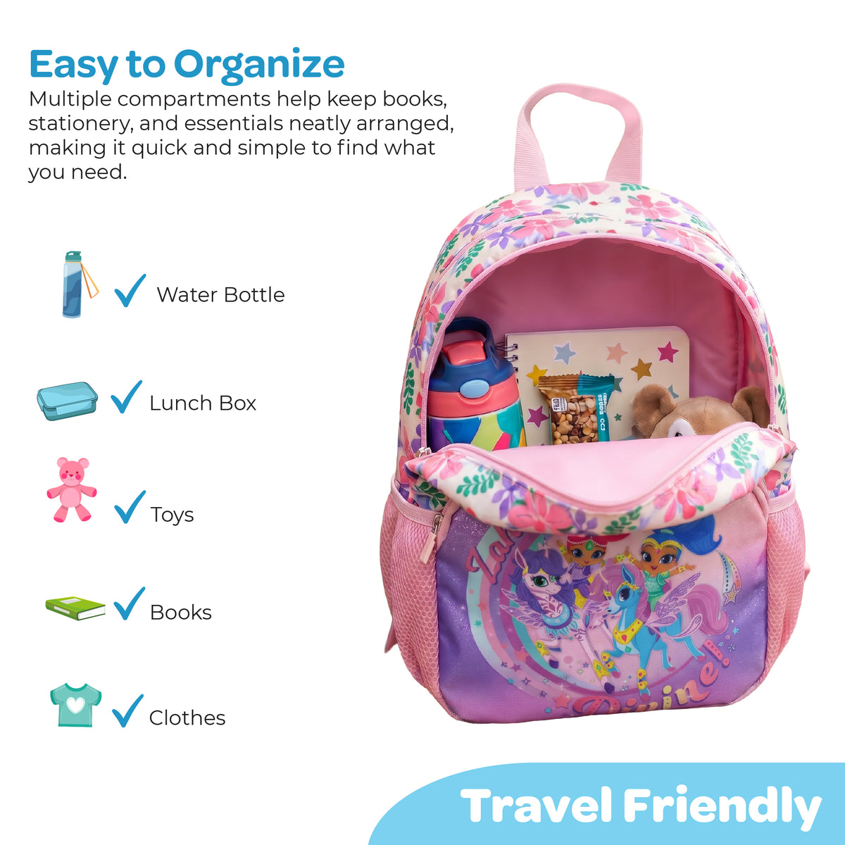 MOON SHIMMER & SHINE 3 in 1 Backpack Set