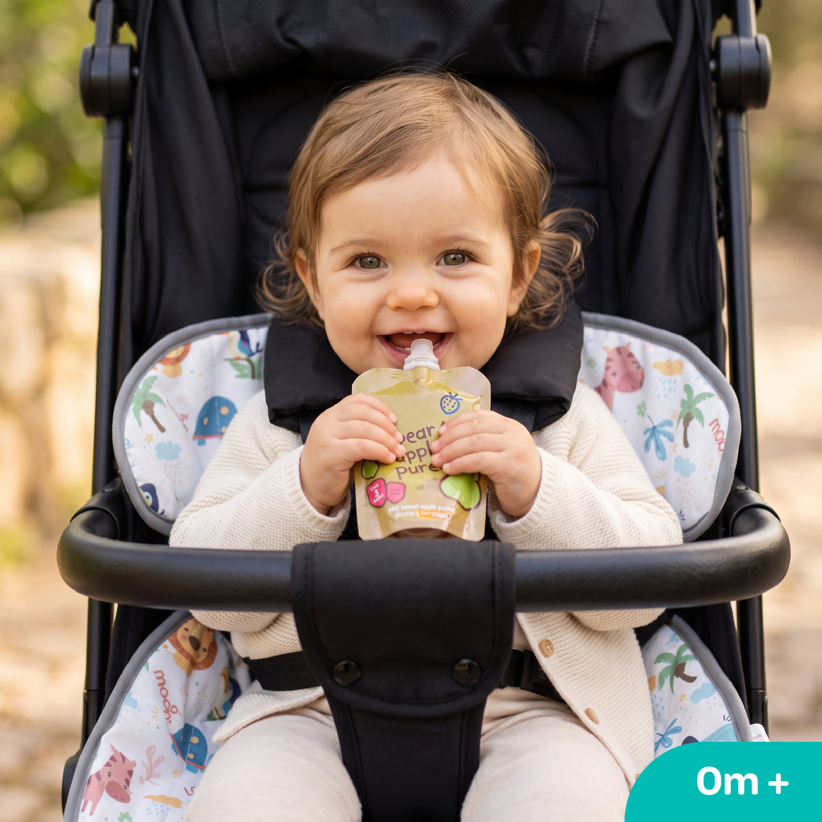 MOON Waterproof Baby Cushion Pad – Car Seat, Stroller & Highchair Liner