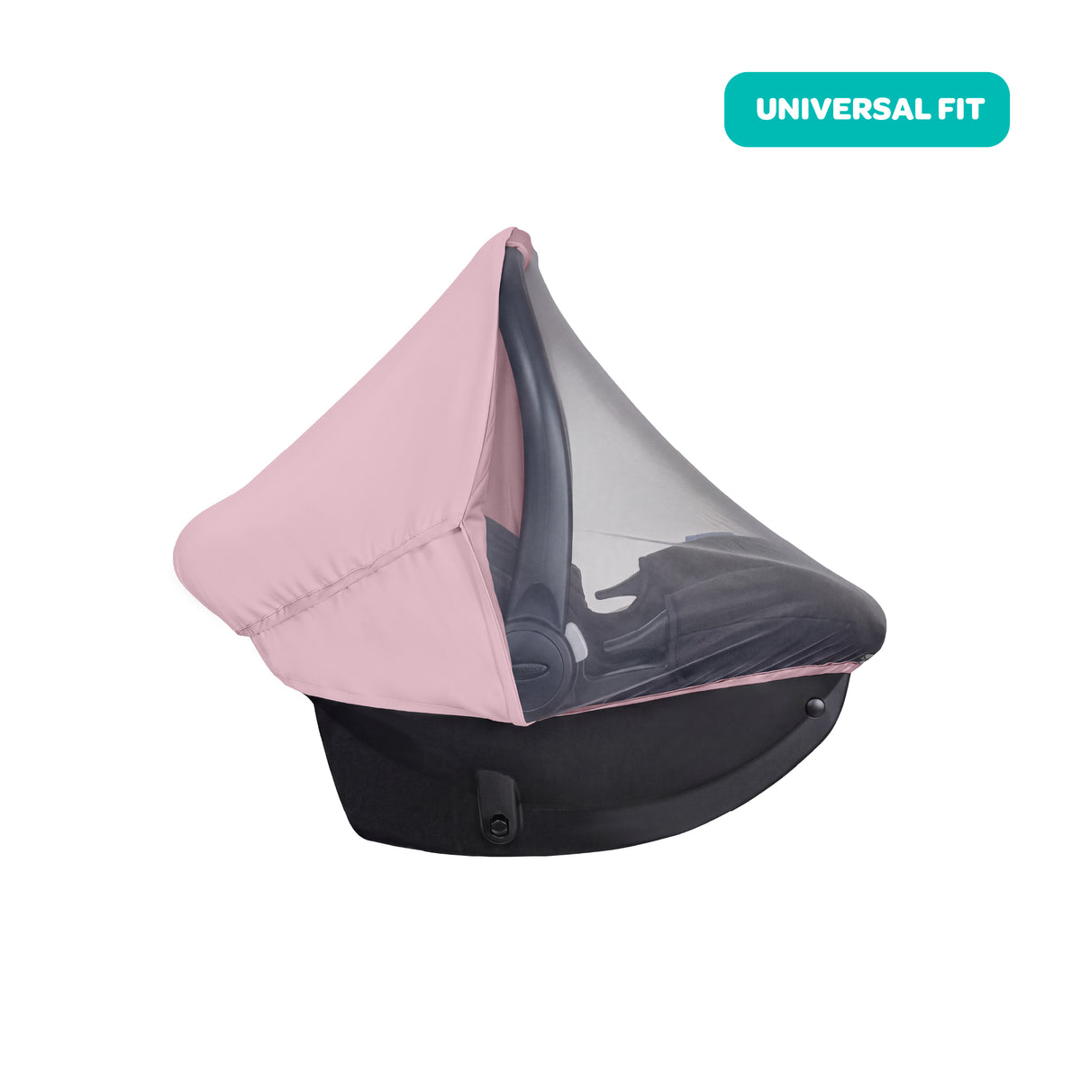 MOON 2-in-1 Universal Baby Car Seat Cover – Sunshade & Mosquito Net