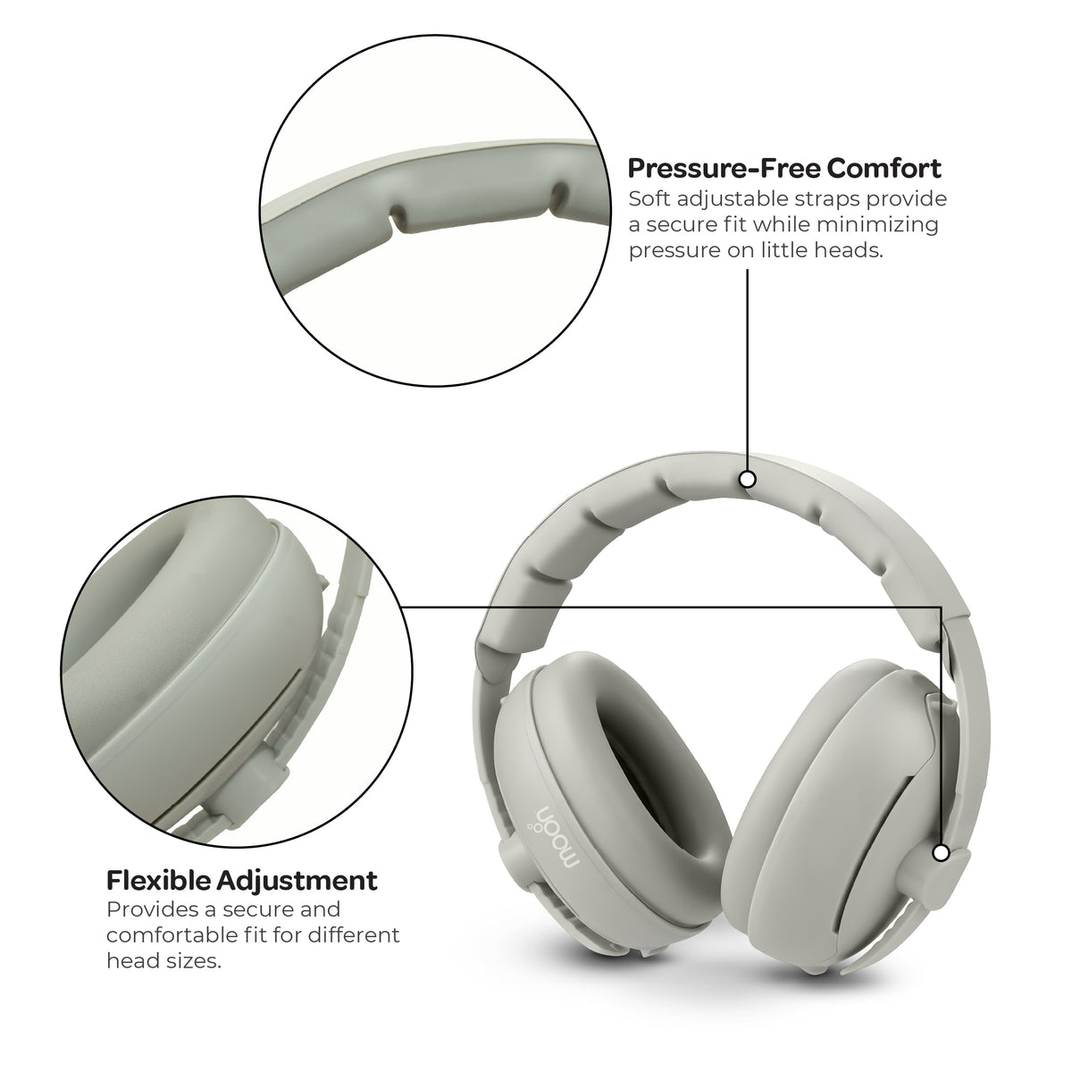 MOON Baby Noise Cancelling Earmuffs – 25dB Hearing Protection