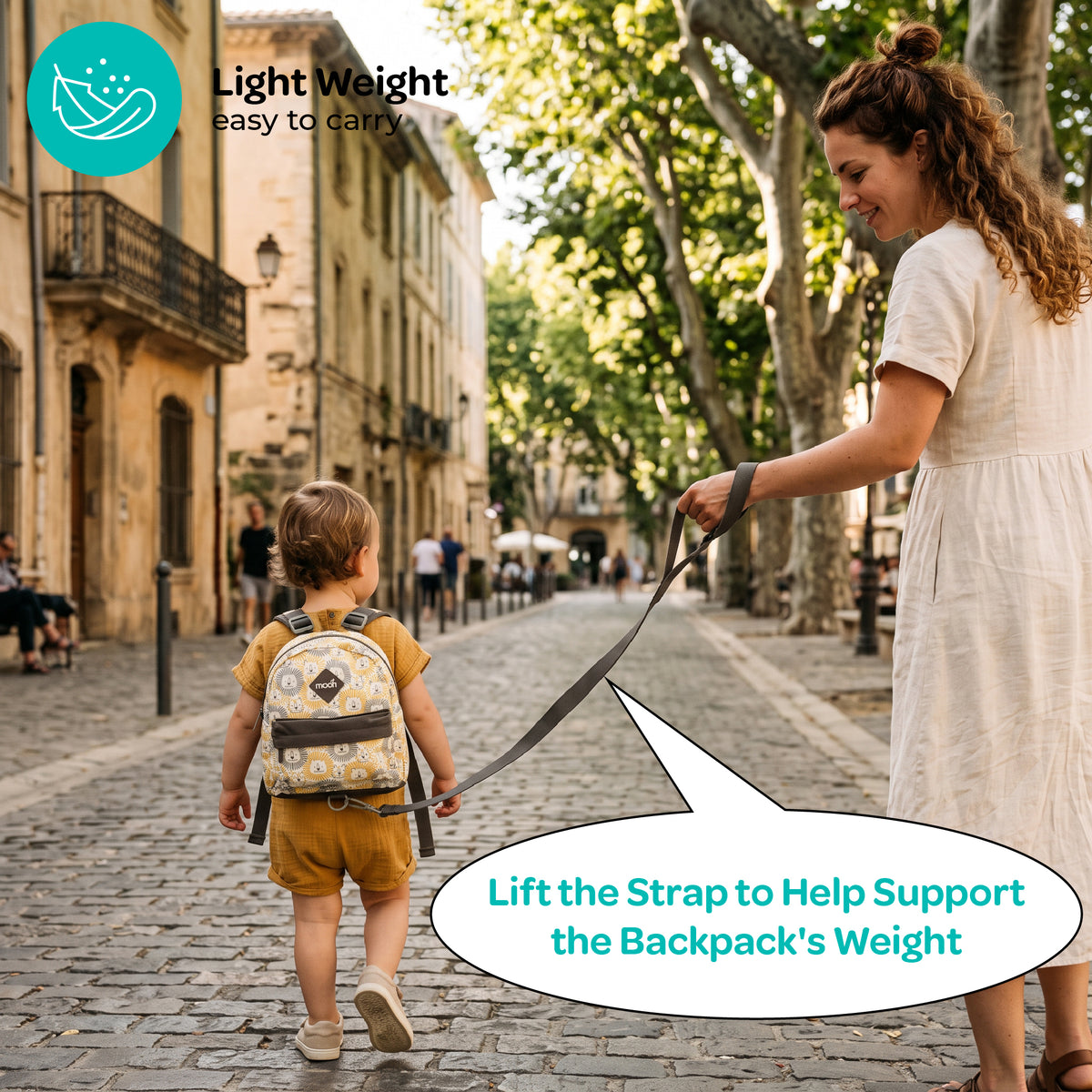 MOON Toddler Harness Backpack with Safety Tether