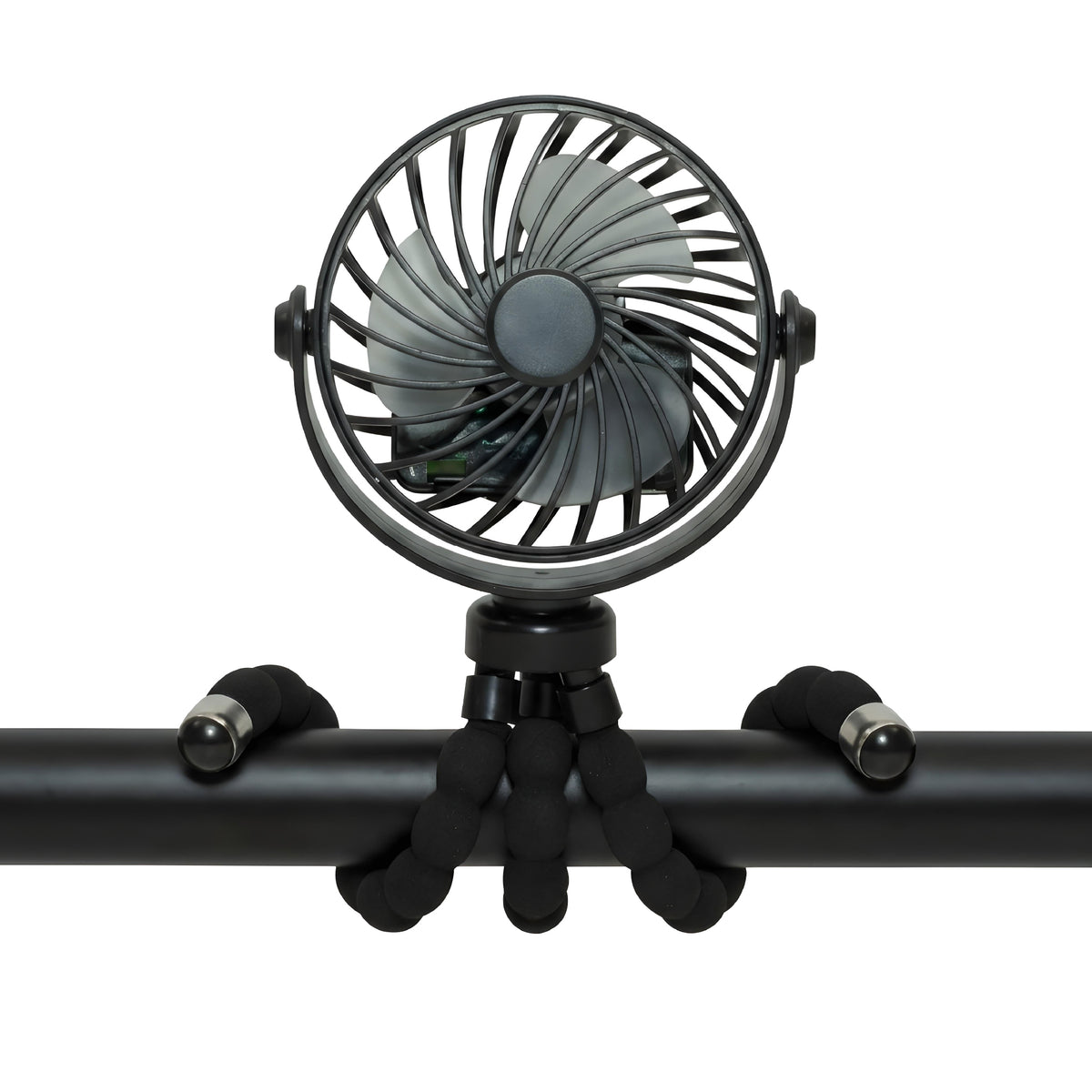 MOON Stroller Fan – Rechargeable 3-Speed Clip-On Fan