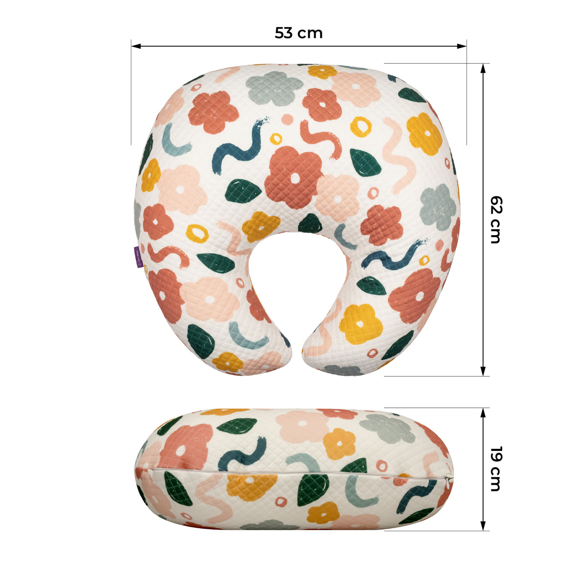 MOON Nursing Breastfeeding Pillow – Ergonomic Baby Support Pillow | Bloom