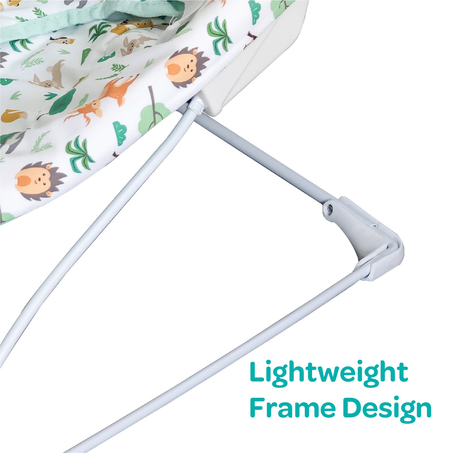 MOON Hop and Lean Bouncer -Grey - The Moon Brand™