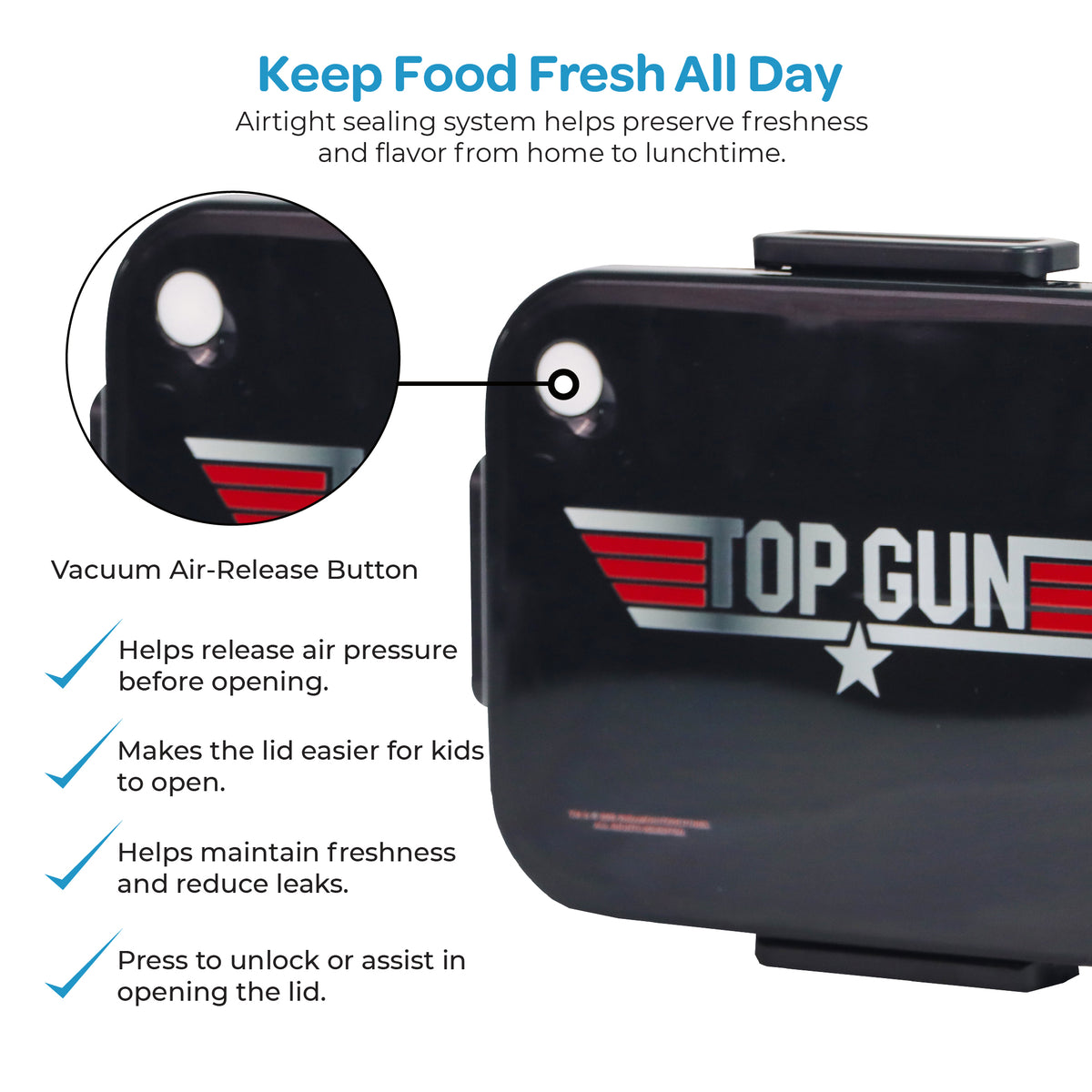MOON Top Gun Kids Lunch Box — The Moon Brand product image