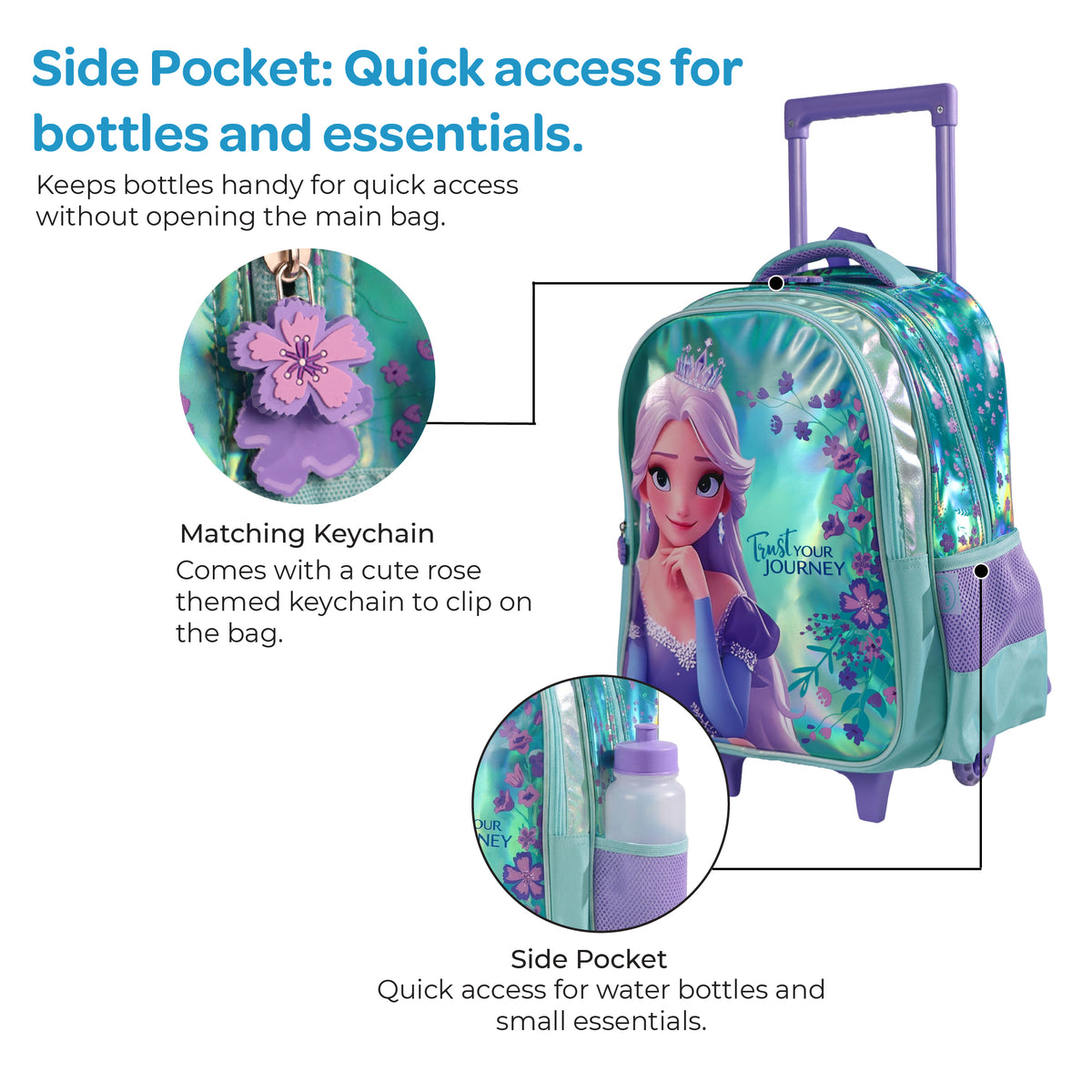 MOON Elsa 3 in 1 Trolley Set
