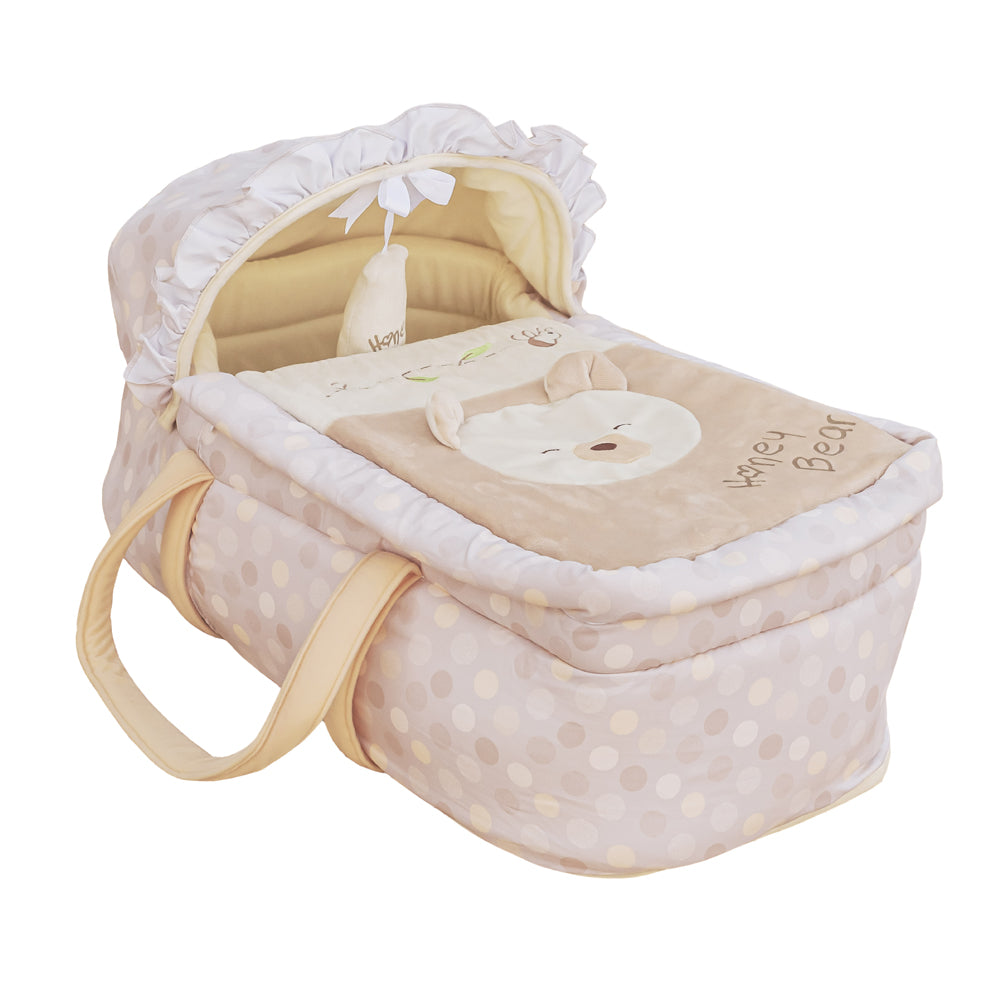MOON Moses Basket - Pink - The Moon Brand™