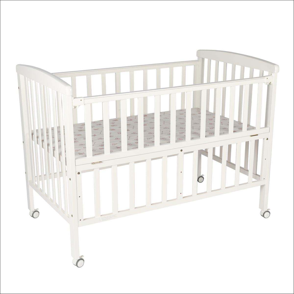 MOON Wooden Portable crib(129X69X96 cm) -Natural wood - The Moon Brand™