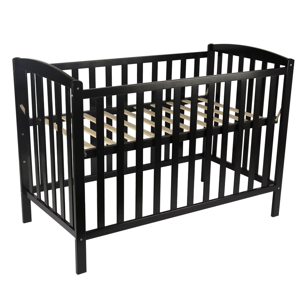 MOON Wooden Window crib(129X69X96 cm)-Grey