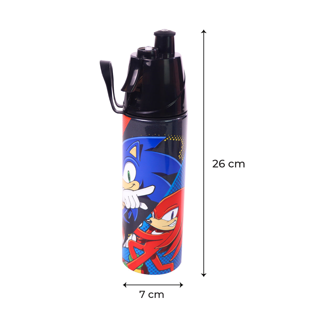 MOON Sonic Kids Spray Mist Water Bottle 500ml