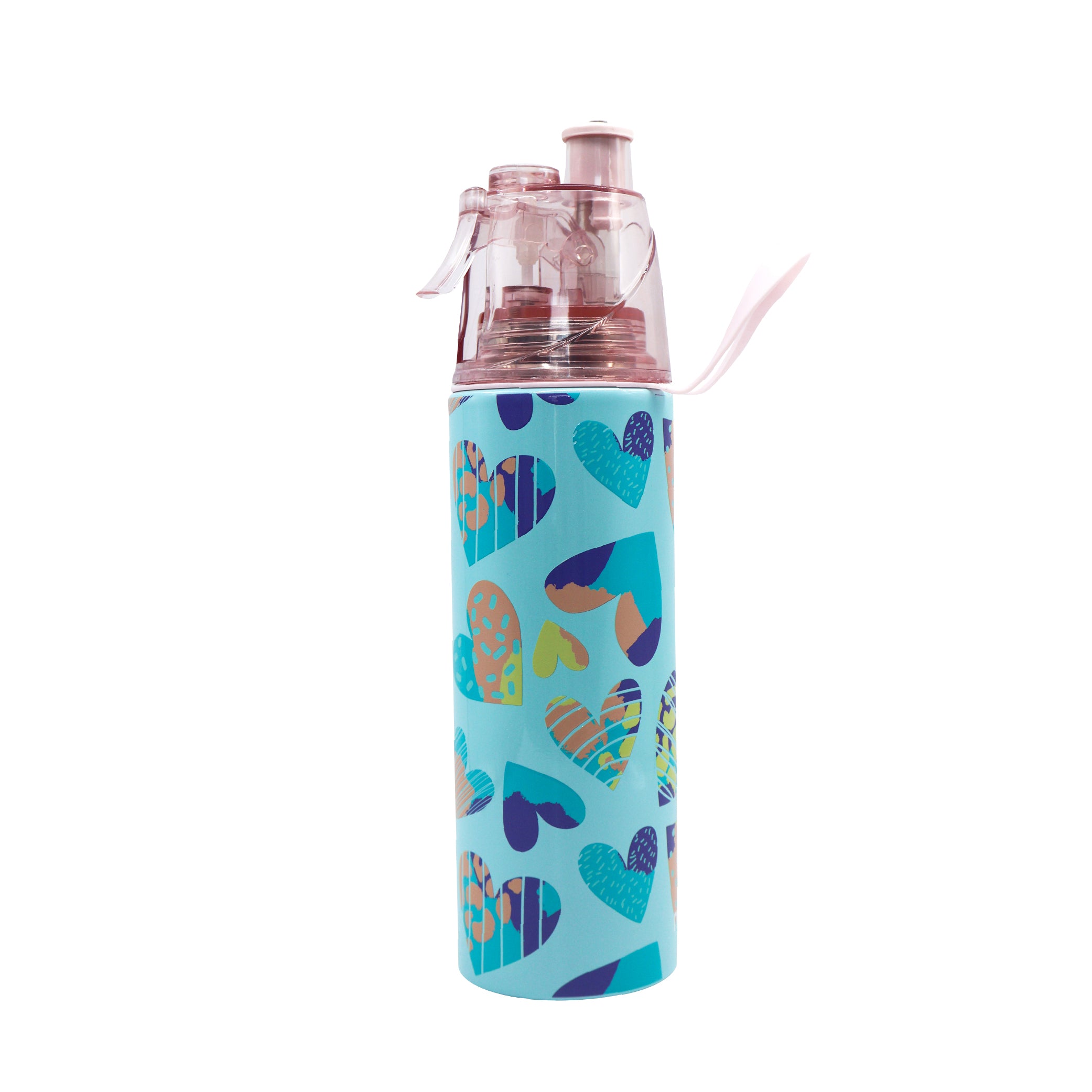 MOON Kids Mist Spray Water Bottle 500ml Stainless Steel