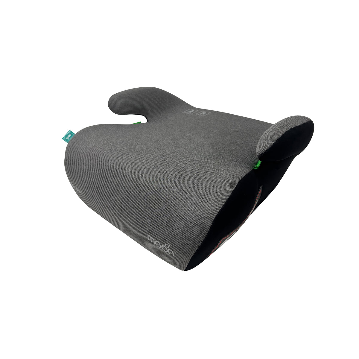 MOON Elvo Baby Booster Car Seat - Dark Grey